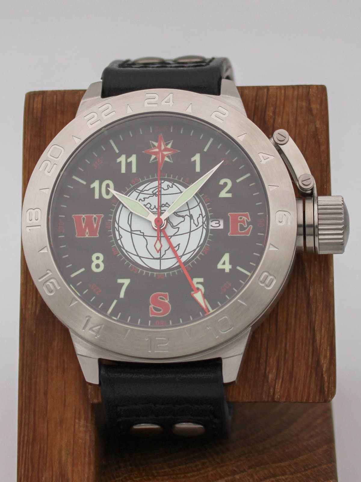 Часы Компас механические с автоподзаводом (Seiko NH34A) 52.187.01