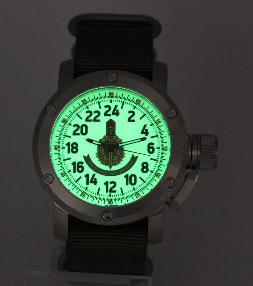 Часы наручные Погранвойска 173.21 механические, механизм Ракета 2623