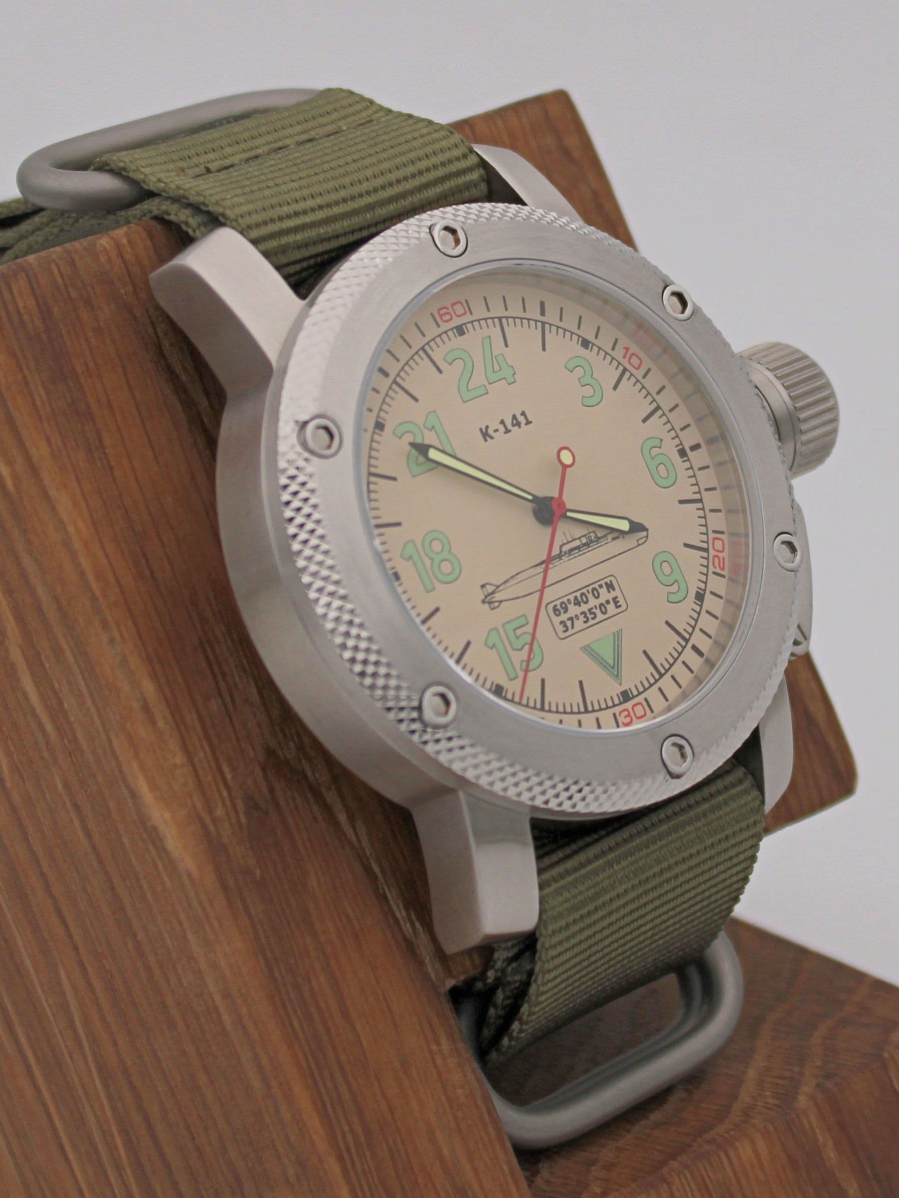 Часы К-141 / Курск (Oscar-II) механические с автоподзаводом (Восток 2431) 01.087.21