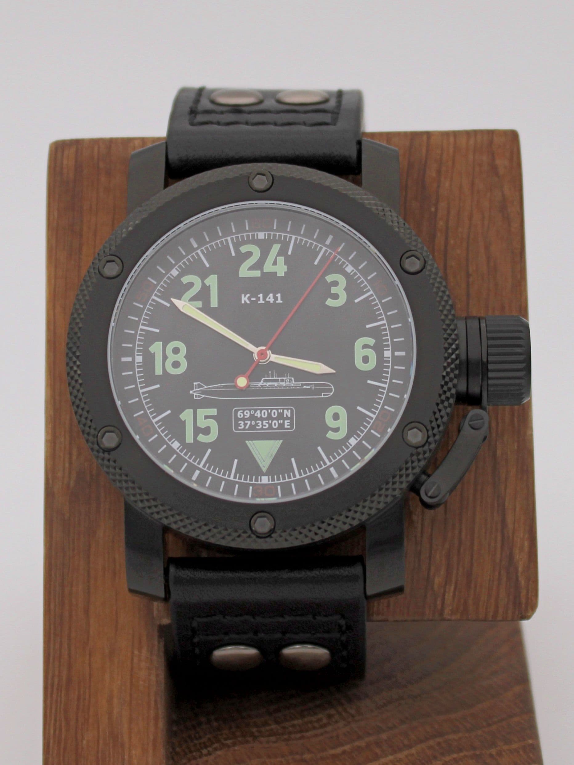 Часы К-141 / Курск (Oscar-II) механические (Ракета 2623) 103.089.01