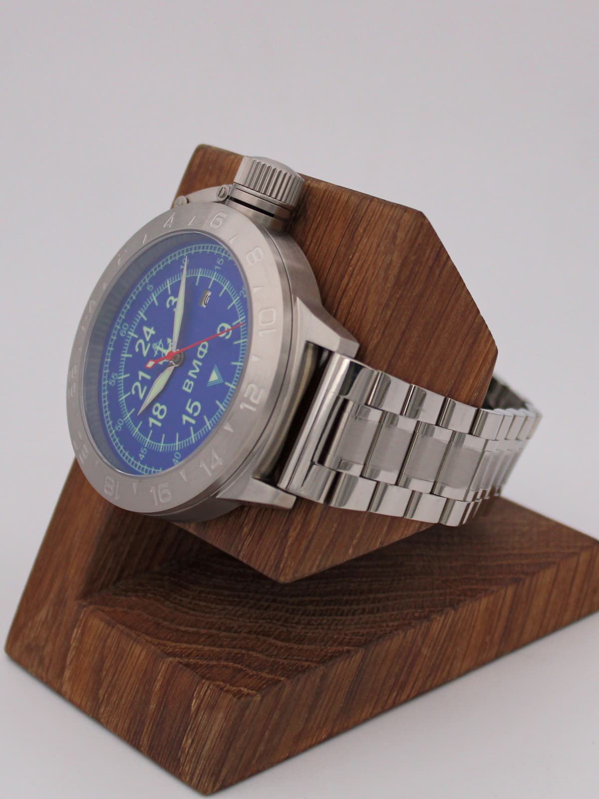 Часы ВМФ механические с автоподзаводом (Seiko NH34A) 52.070.2