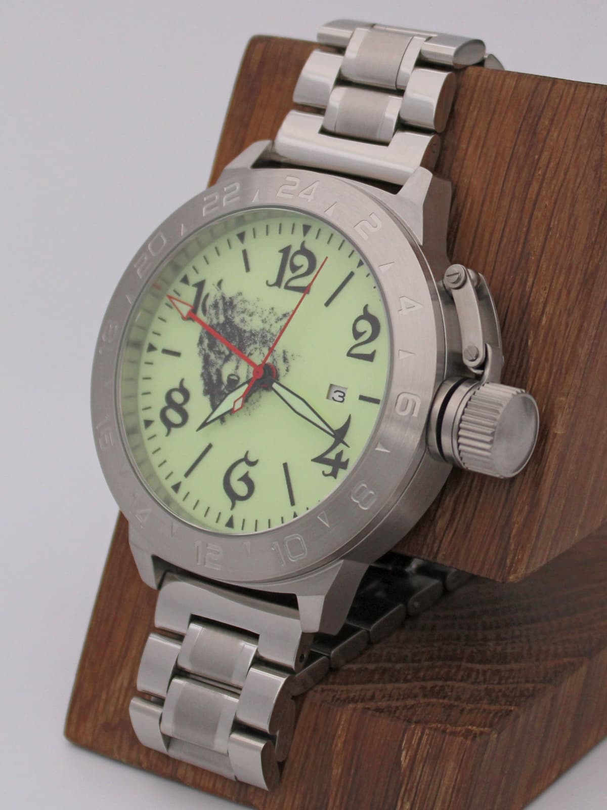 Часы Волк механические с автоподзаводом (Seiko NH34A) 52.305.2