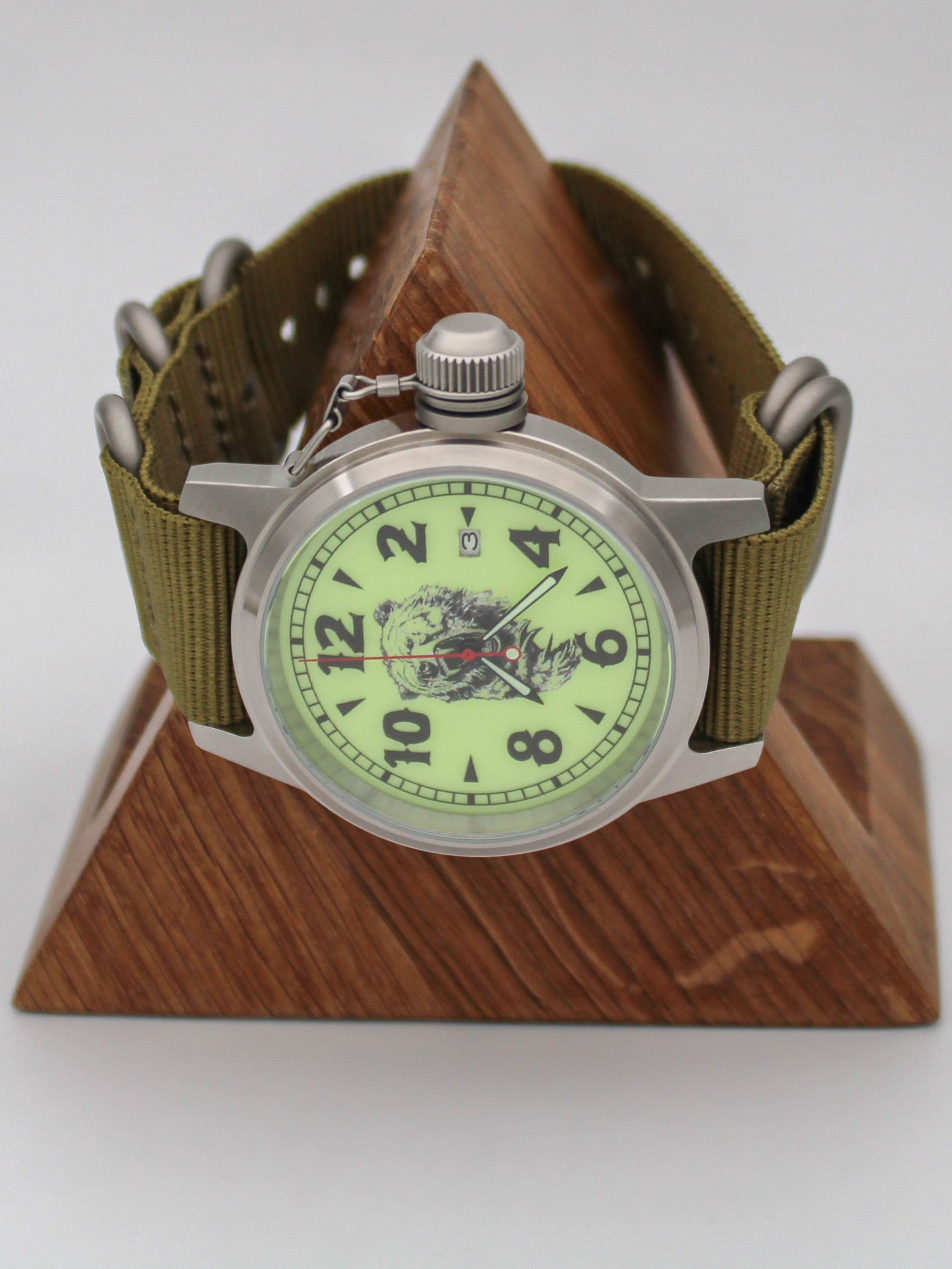 Часы Медведь механические с автоподзаводом (Seiko NH35A) 45.319.21