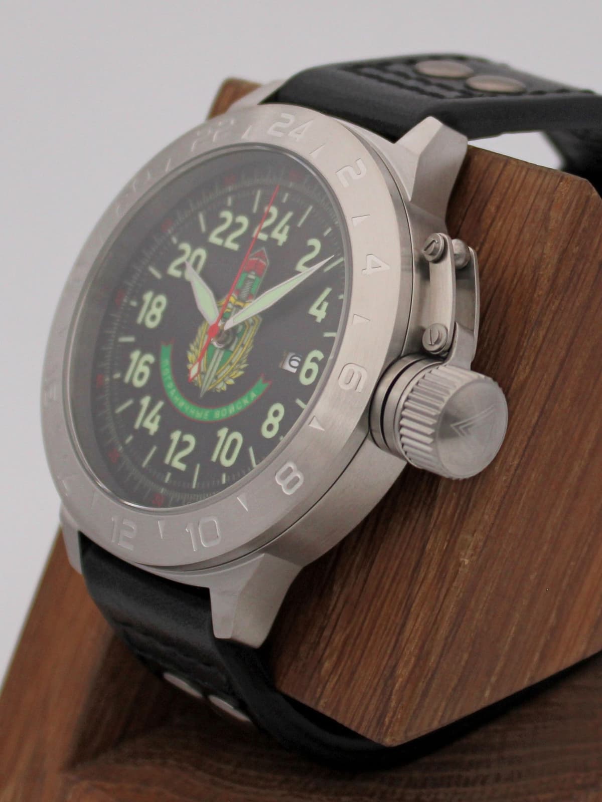 Часы Погранвойска механические с автоподзаводом (Seiko NH34A) 52.174.01