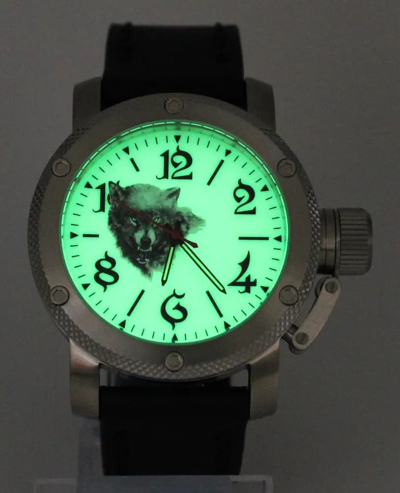 Часы Волк 305,01 механические, механизм Ракета 2609НА