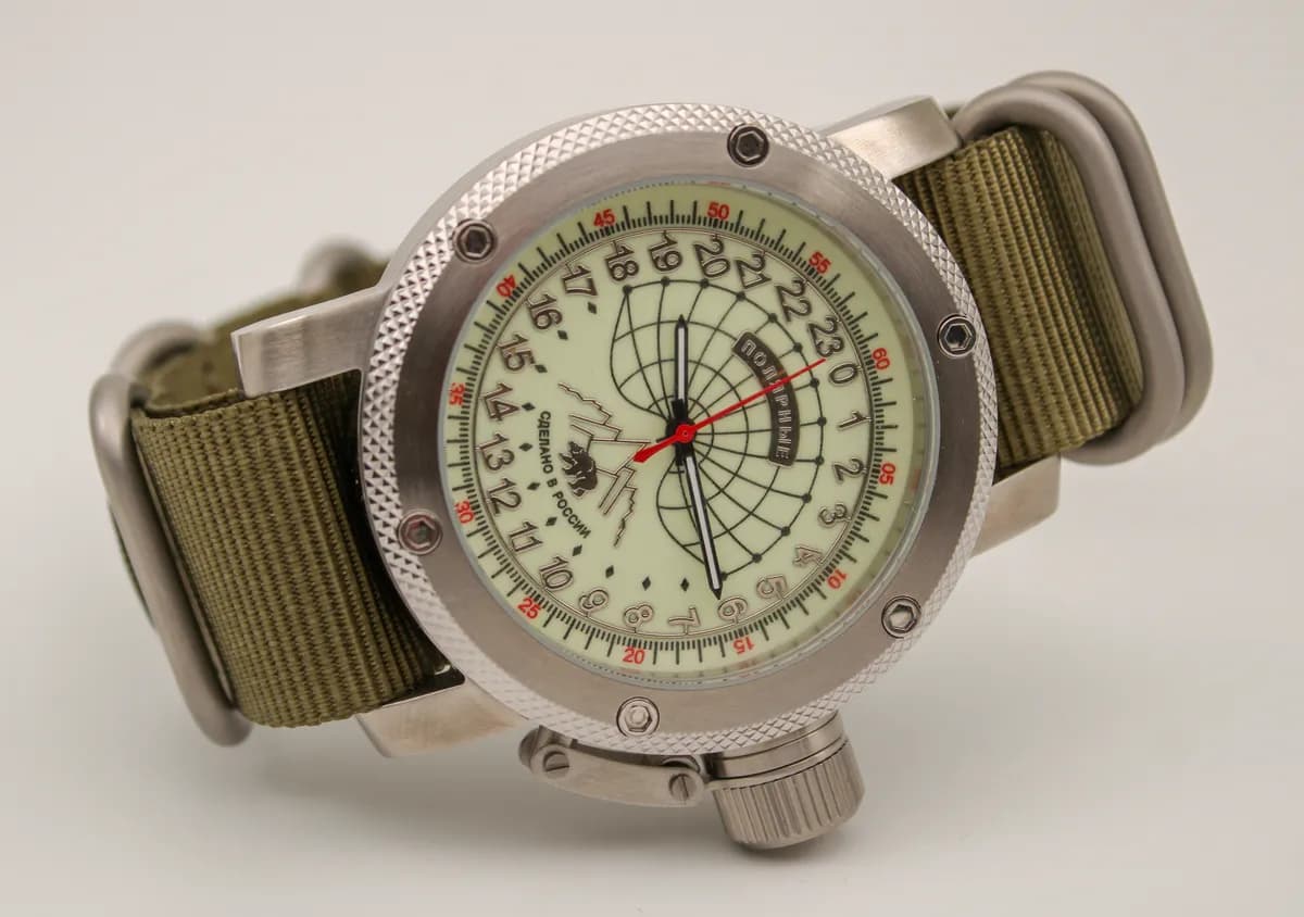 Часы Полярные механические с автоподзаводом (сапфировое стекло) 1130.21,  механизм Восток 2431