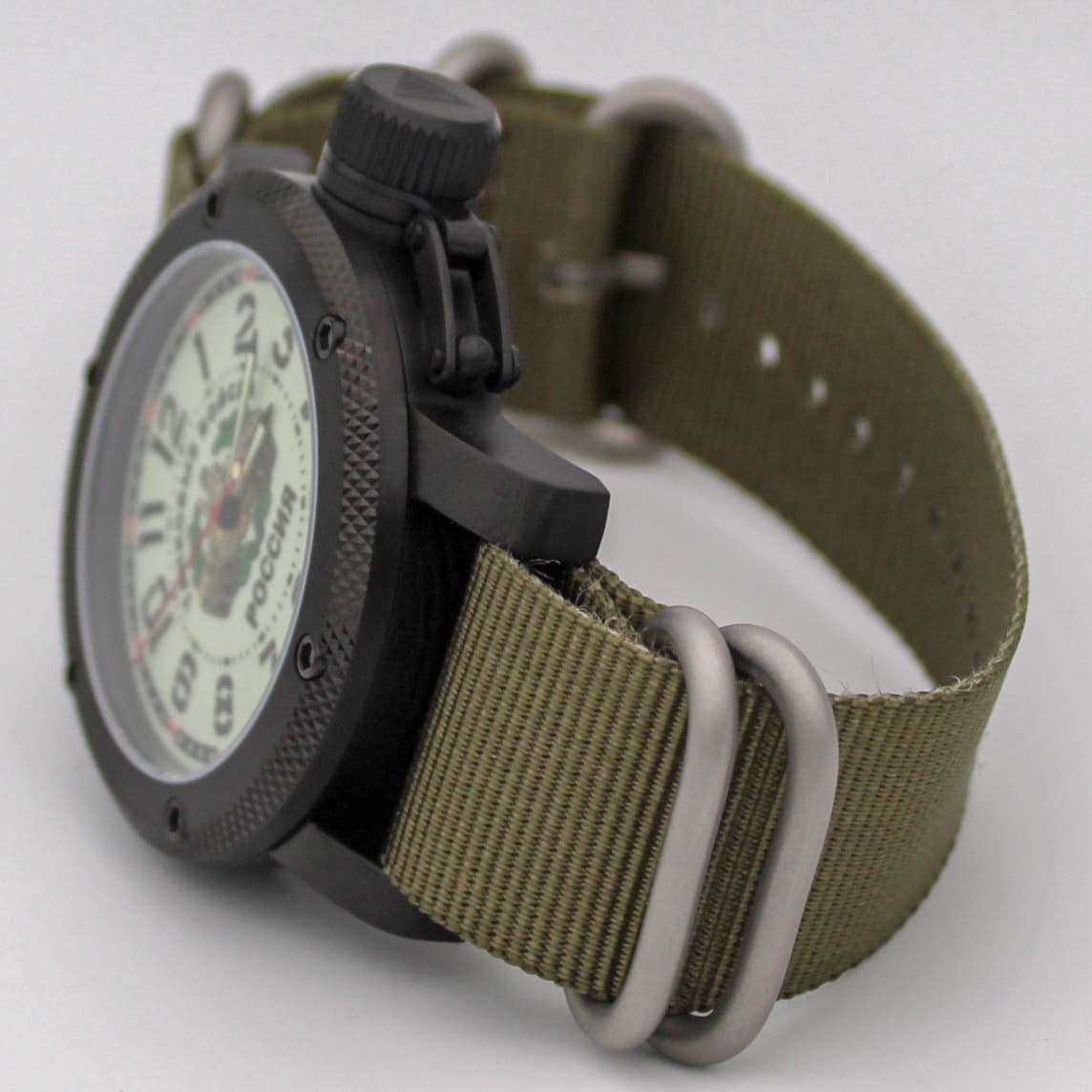 Часы Танковые войска РОССИЯ, механизм Восток 2415.01