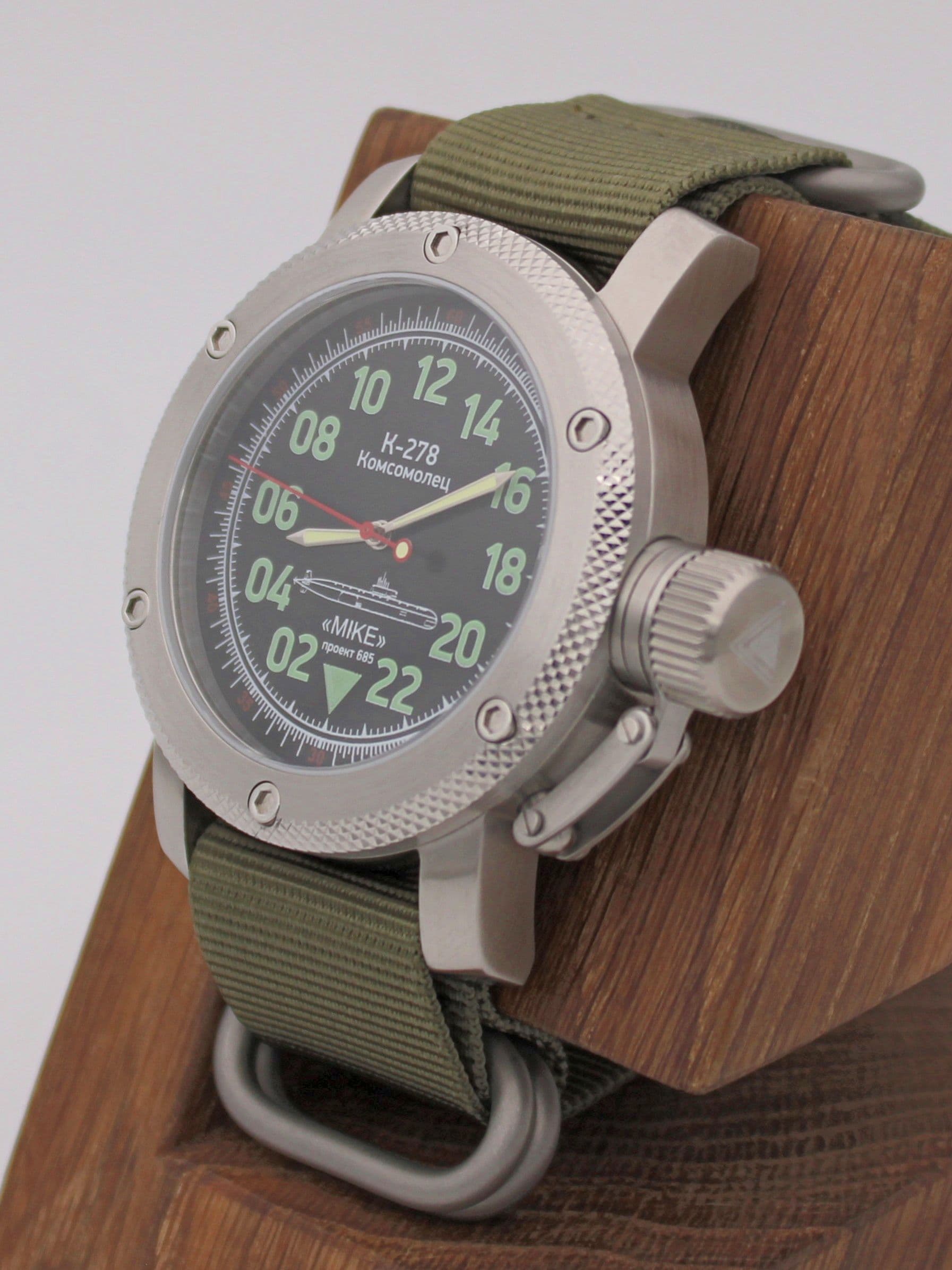 Часы К-278 / Комсомолец (Mike) механические с автоподзаводом (Восток 2431) 01.044.21