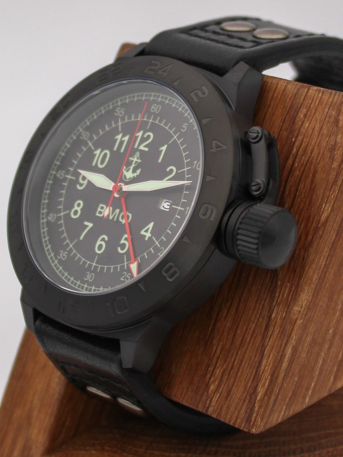 Часы ВМФ механические с автоподзаводом (Seiko NH34A) 152.321.01