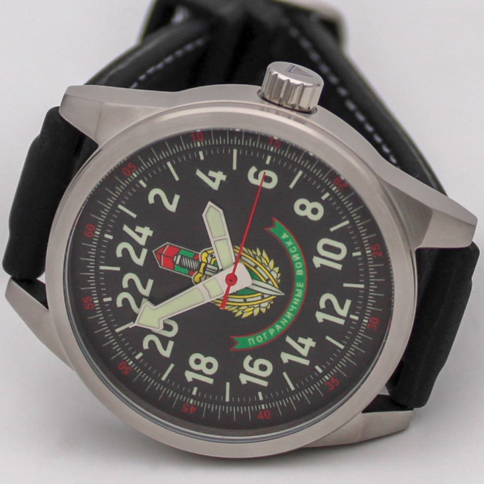 Часы Пограничные войска, механизм Ракета 2623 Н