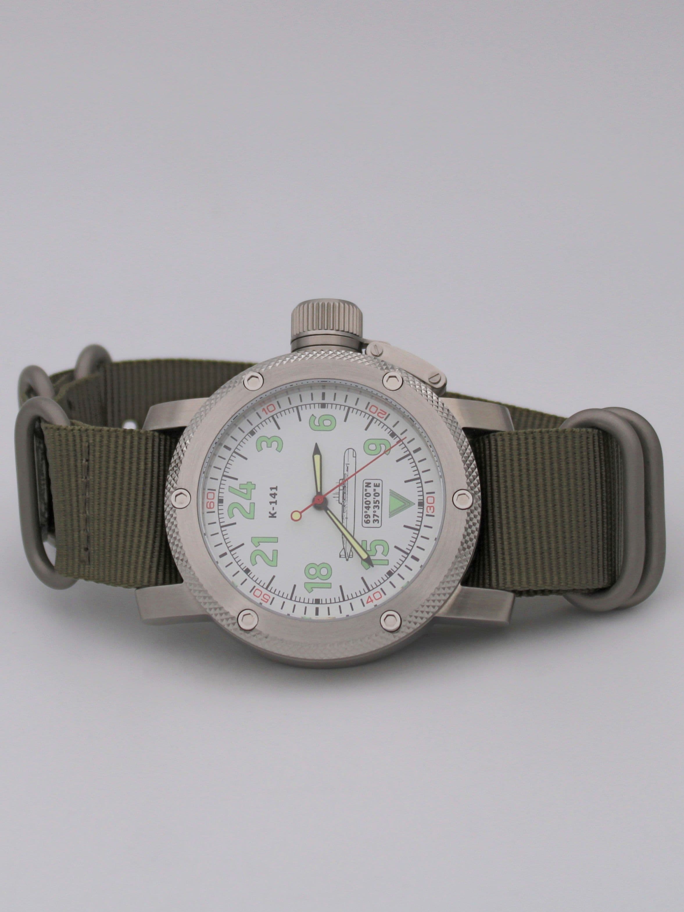 Часы К-141 / Курск (Oscar-II) механические с автоподзаводом (Восток 2431) 01.086.21