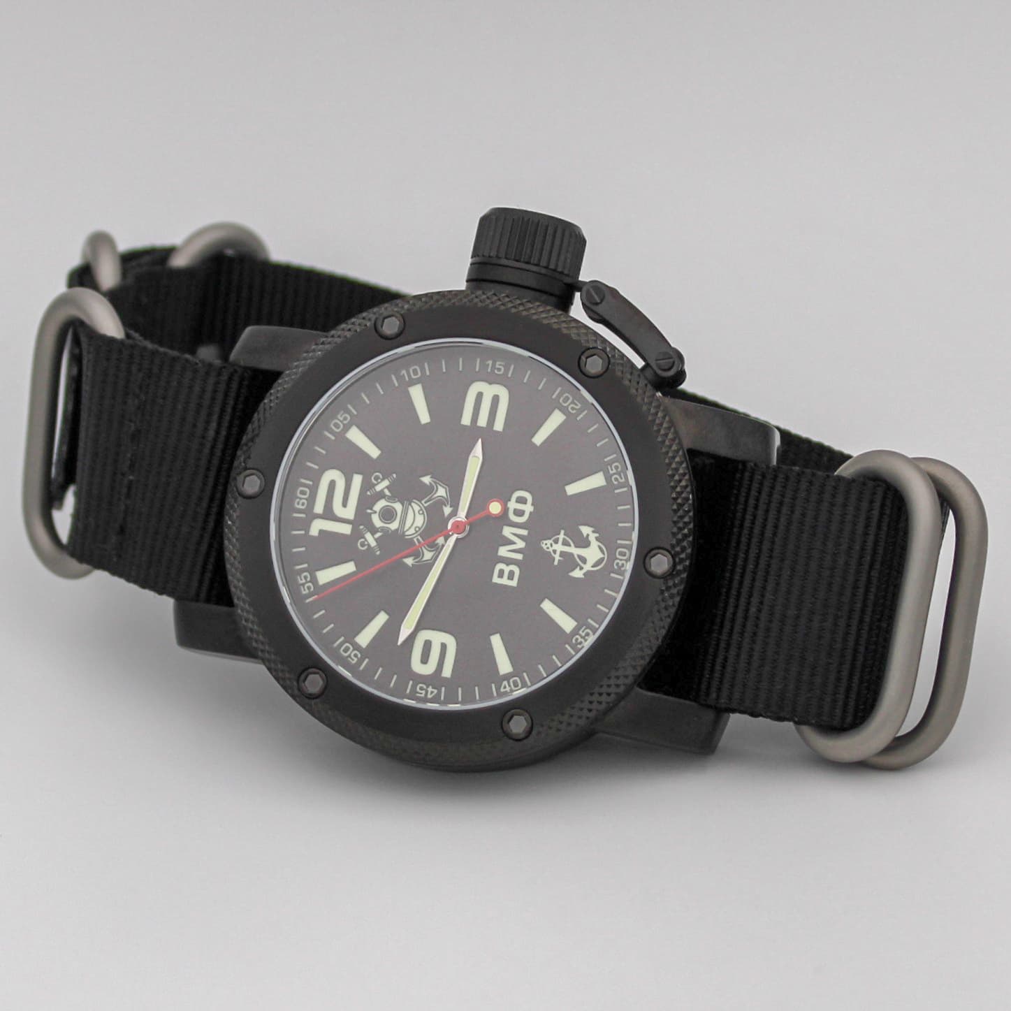 Часы ВМФ(с якорем) механизм Восток 2415.01