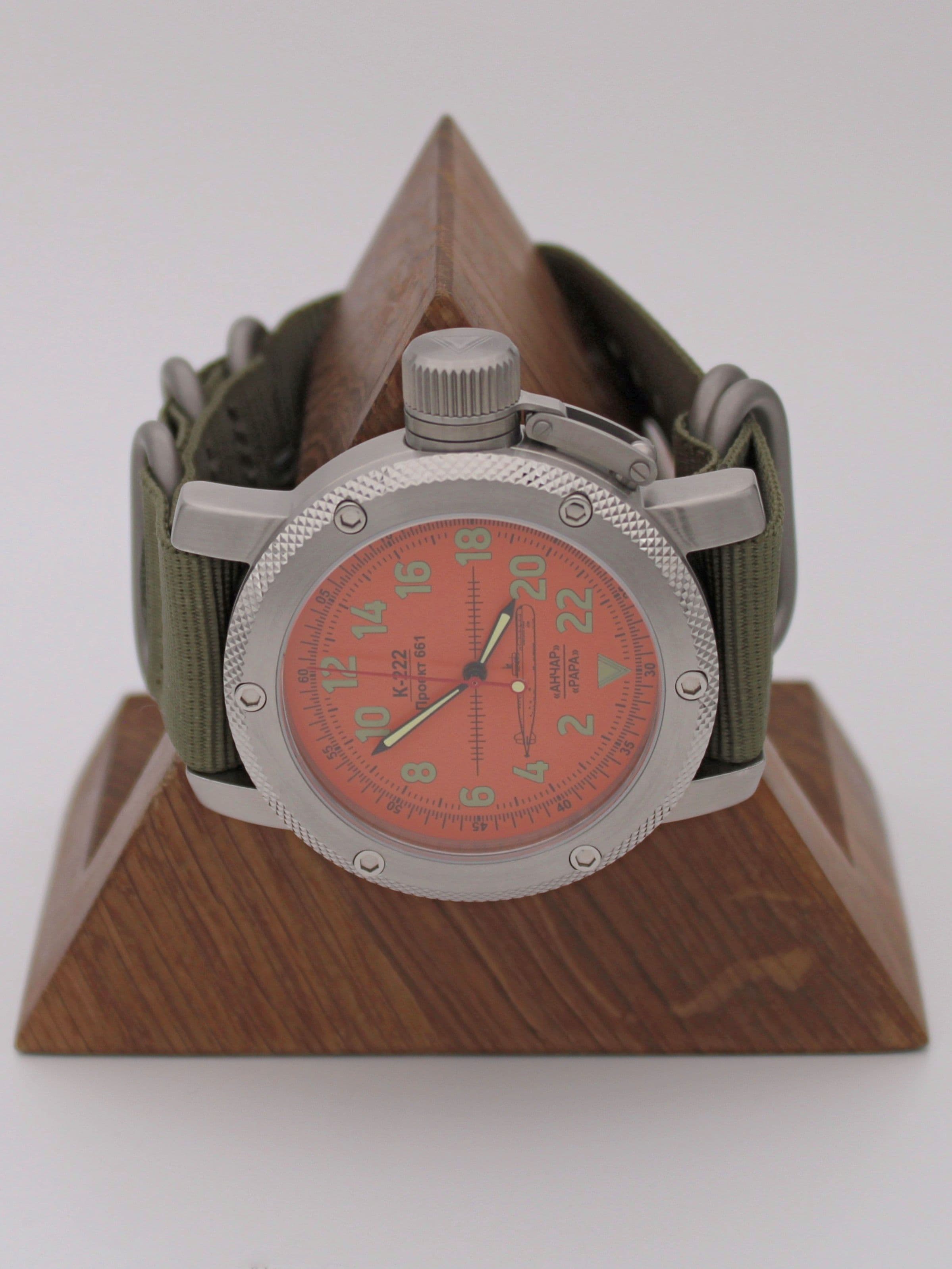 Часы К-222 / Анчар (Papa) механические с автоподзаводом (Восток 2431) 01.033.21