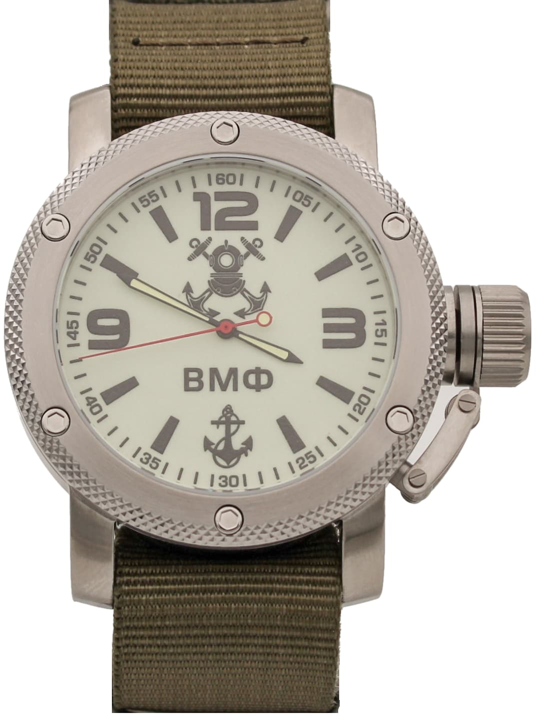 Часы ВМФ(с якорем) механизм Восток 2415.01