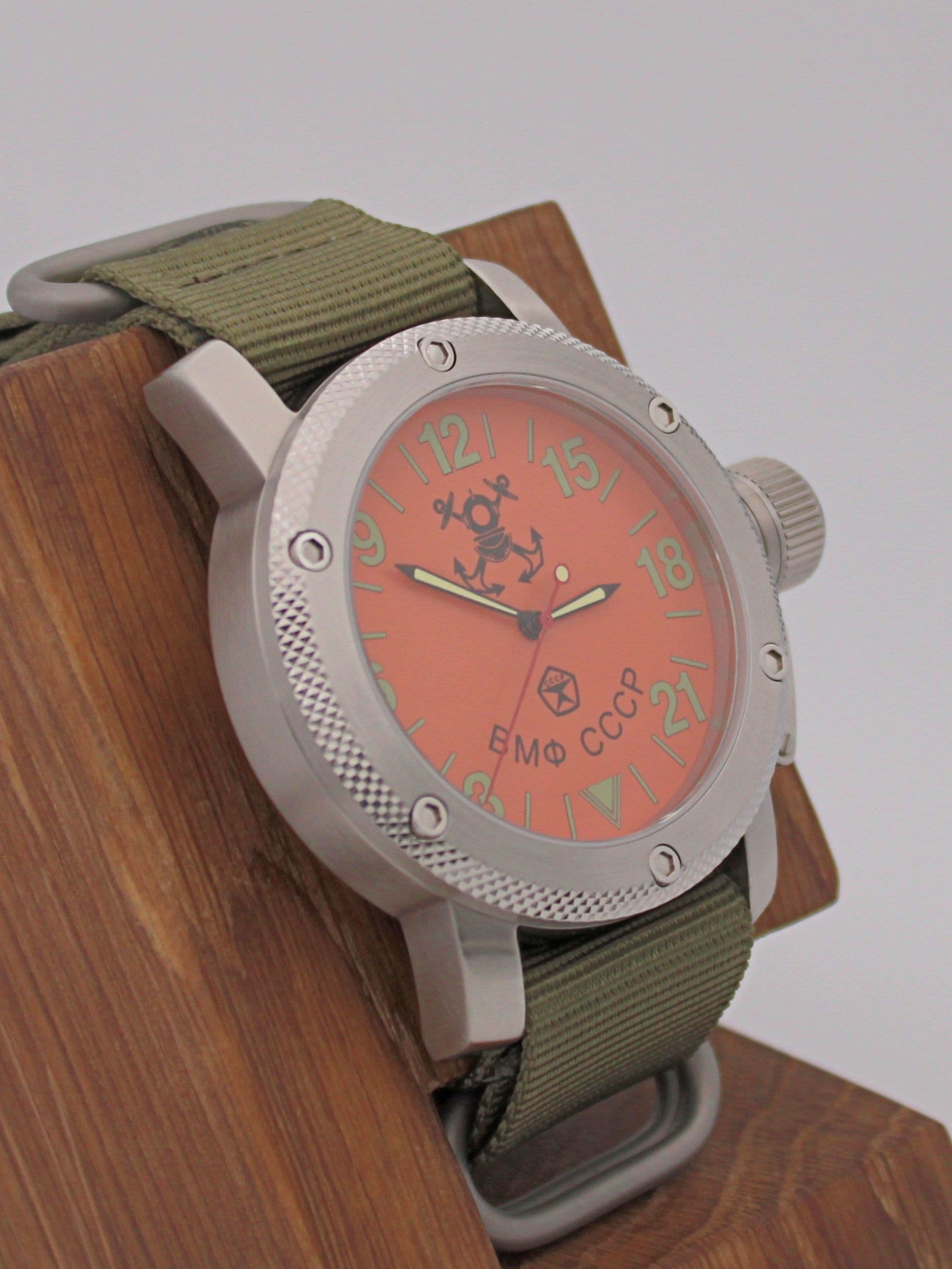 Часы ВМФ СССР механические с автоподзаводом (Восток 2431) 01.023.21