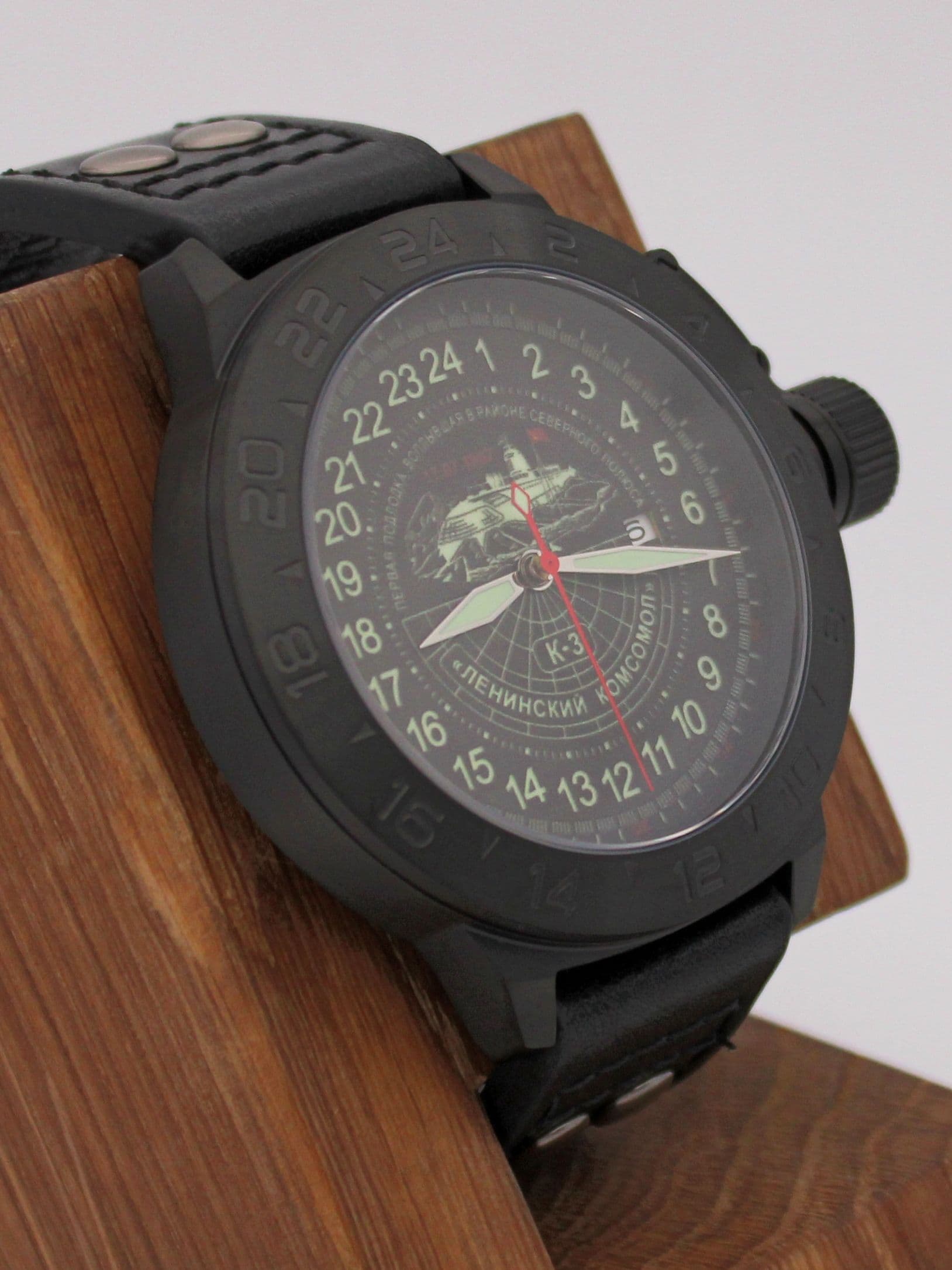 Часы К-3 "Ленинский комсомол" механические с автоподзаводом (Seiko NH34A) 52.152.01