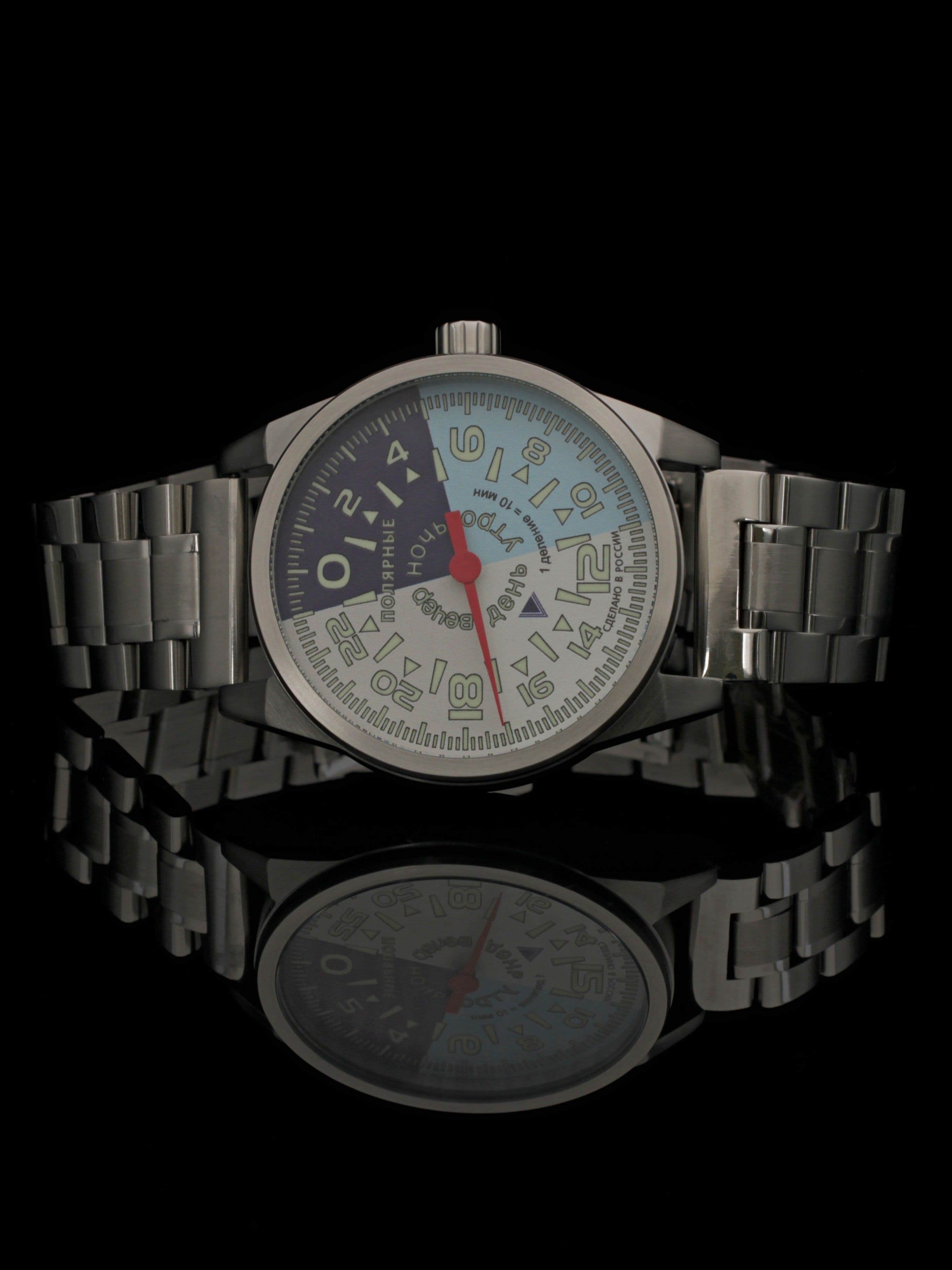 Часы "Утро/День/Вечер/Ночь" однострелочные механические (Ракета 2623) 21.203.2