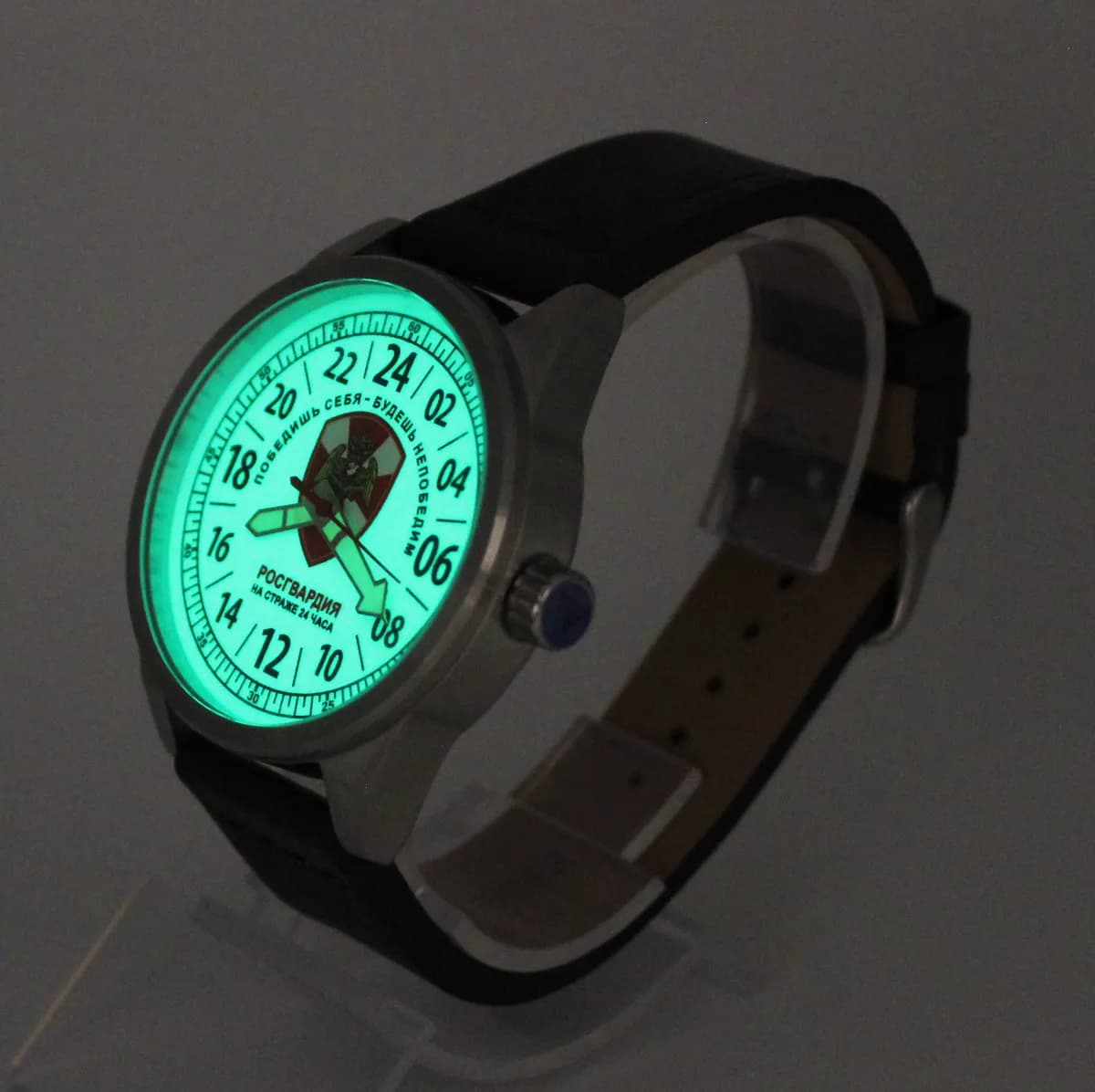 Часы наручные Росгвардия механические 21.163.02 механизм Ракета 2623 Н, противоударные