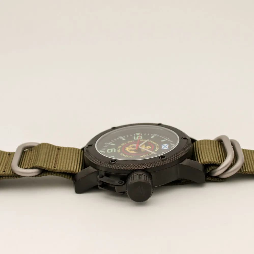 Часы наручные Морская пехота механические (сапфировое стекло) 102.1167.21 механизм Ракета 2609