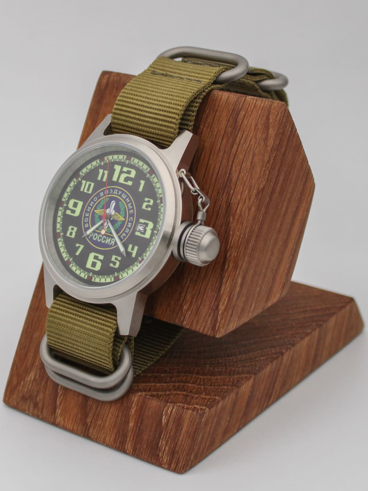 Часы ВВС механические с автоподзаводом (Seiko NH35A) 45.207.21