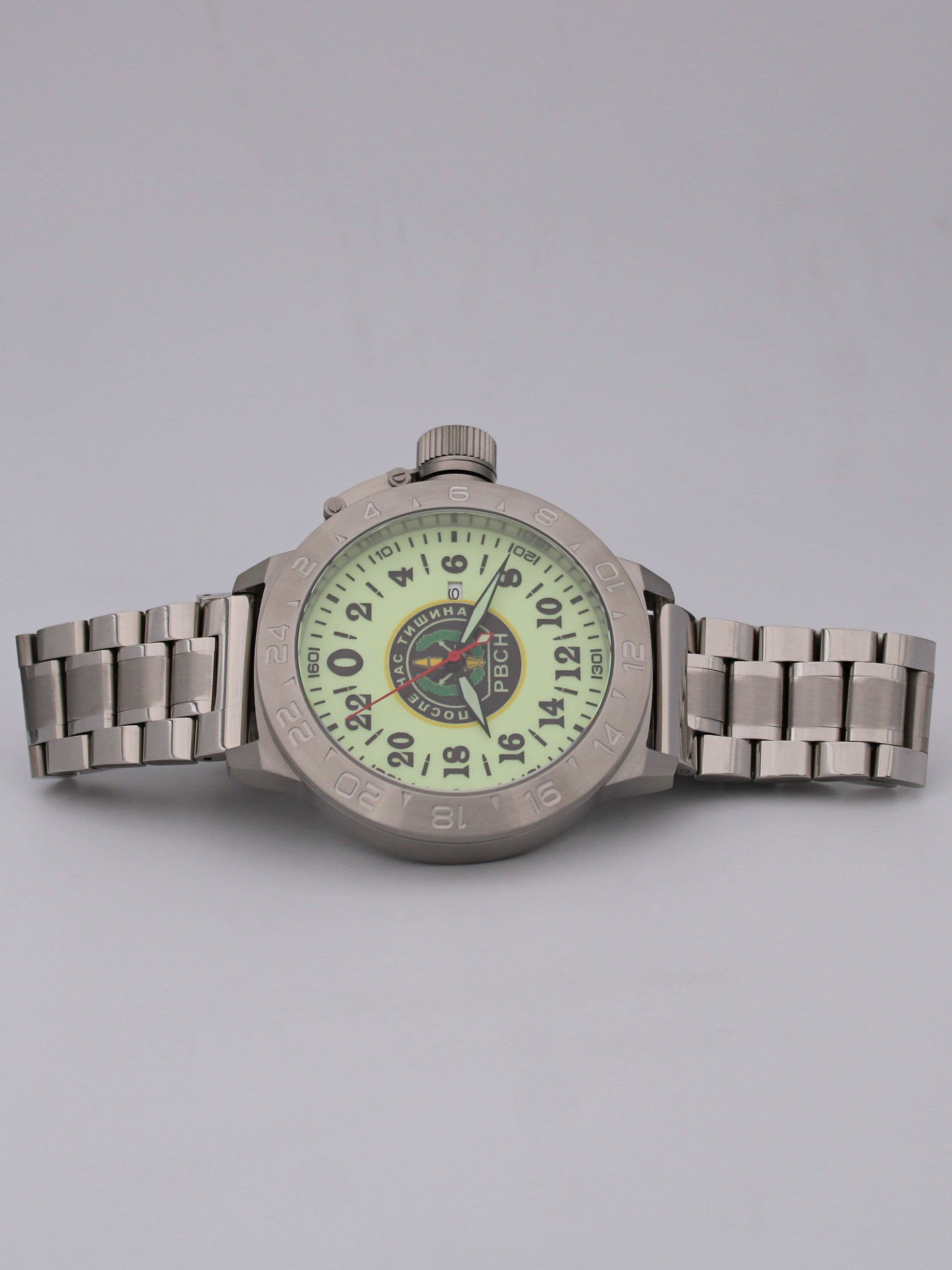 Часы РВСН механические с автоподзаводом (Seiko NH34A) 52.160.2