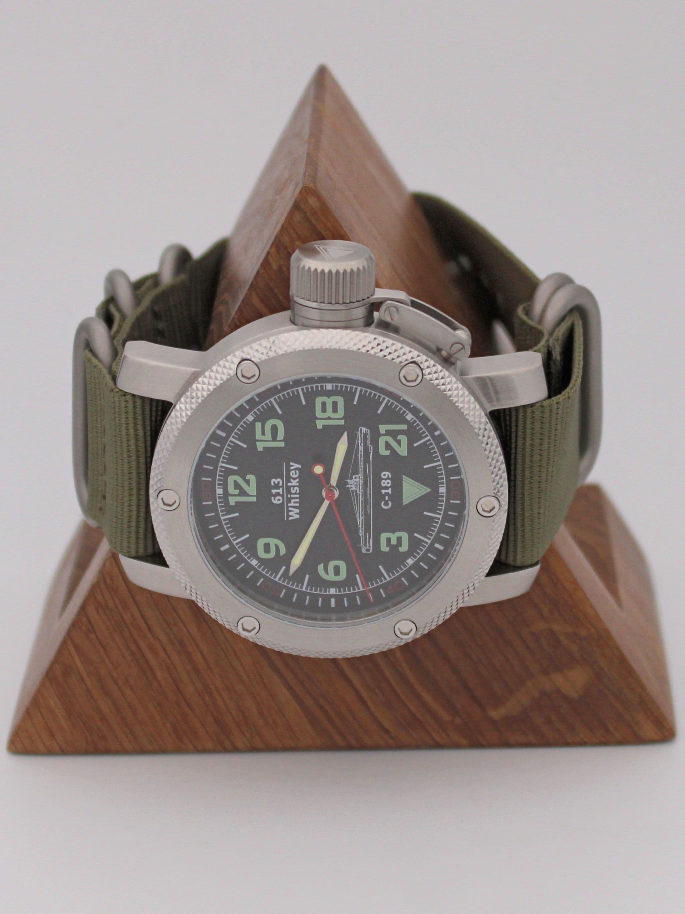 Часы С-189 (Whiskey) механические с автоподзаводом (Восток 2431) 01.104.21