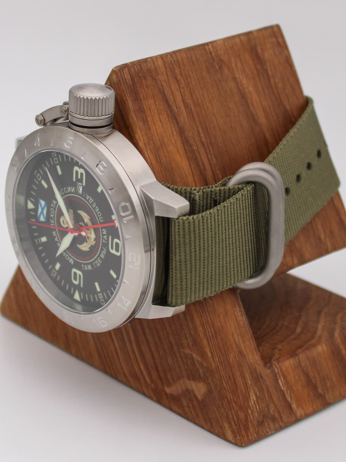 Часы Морская пехота механические с автоподзаводом (Seiko NH34A) 52.167.21