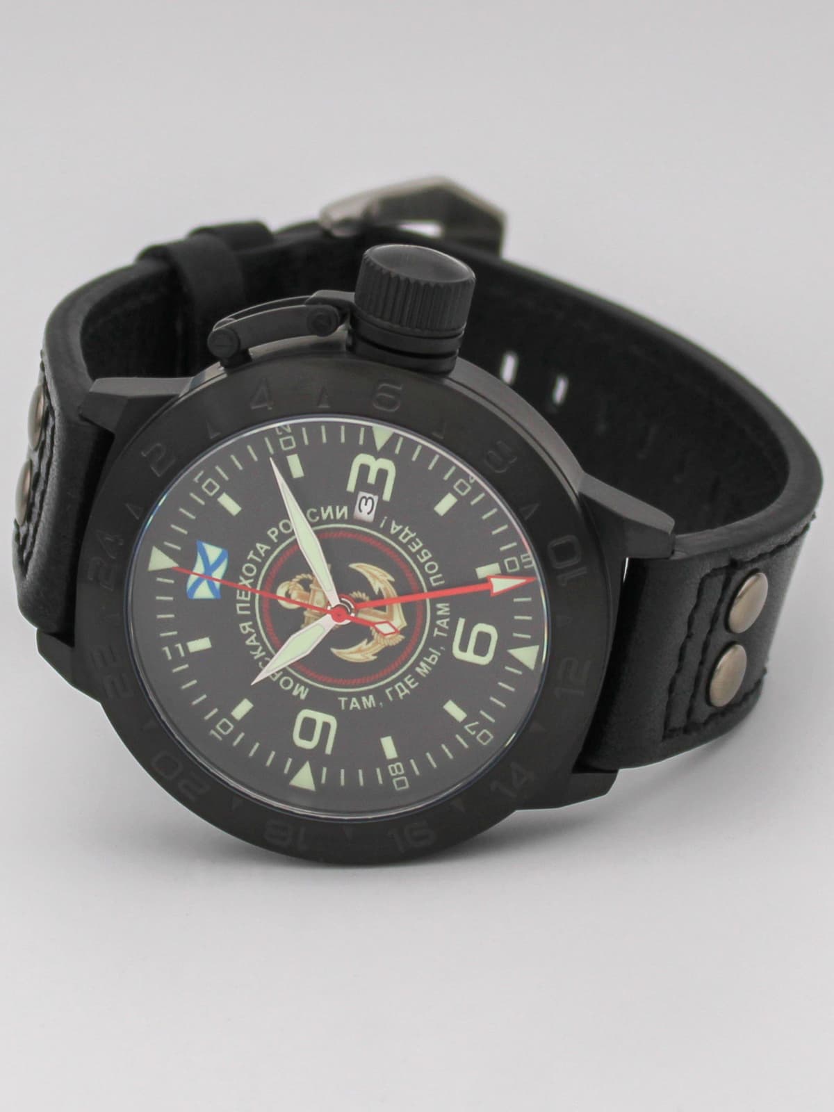 Часы Морская пехота механические с автоподзаводом (Seiko NH34A) 152.167.01