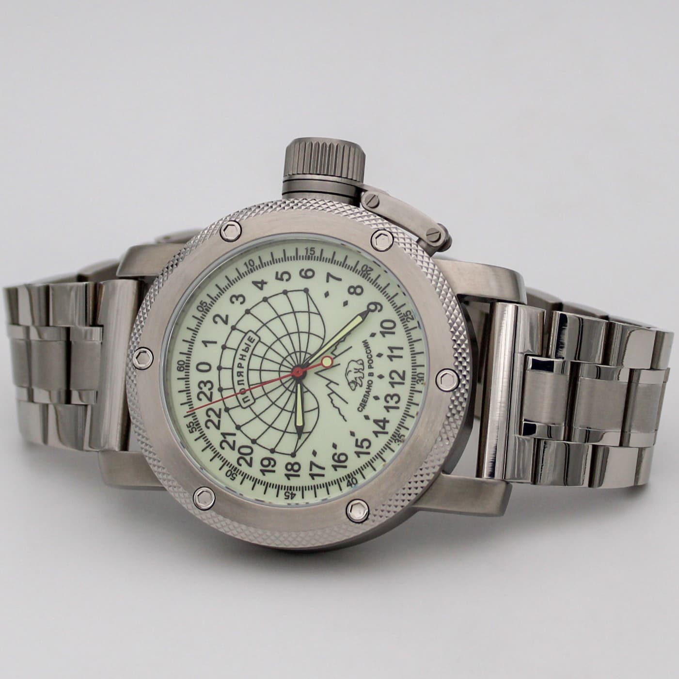 Часы Полярные (медведь) механизм Восток 2431.01