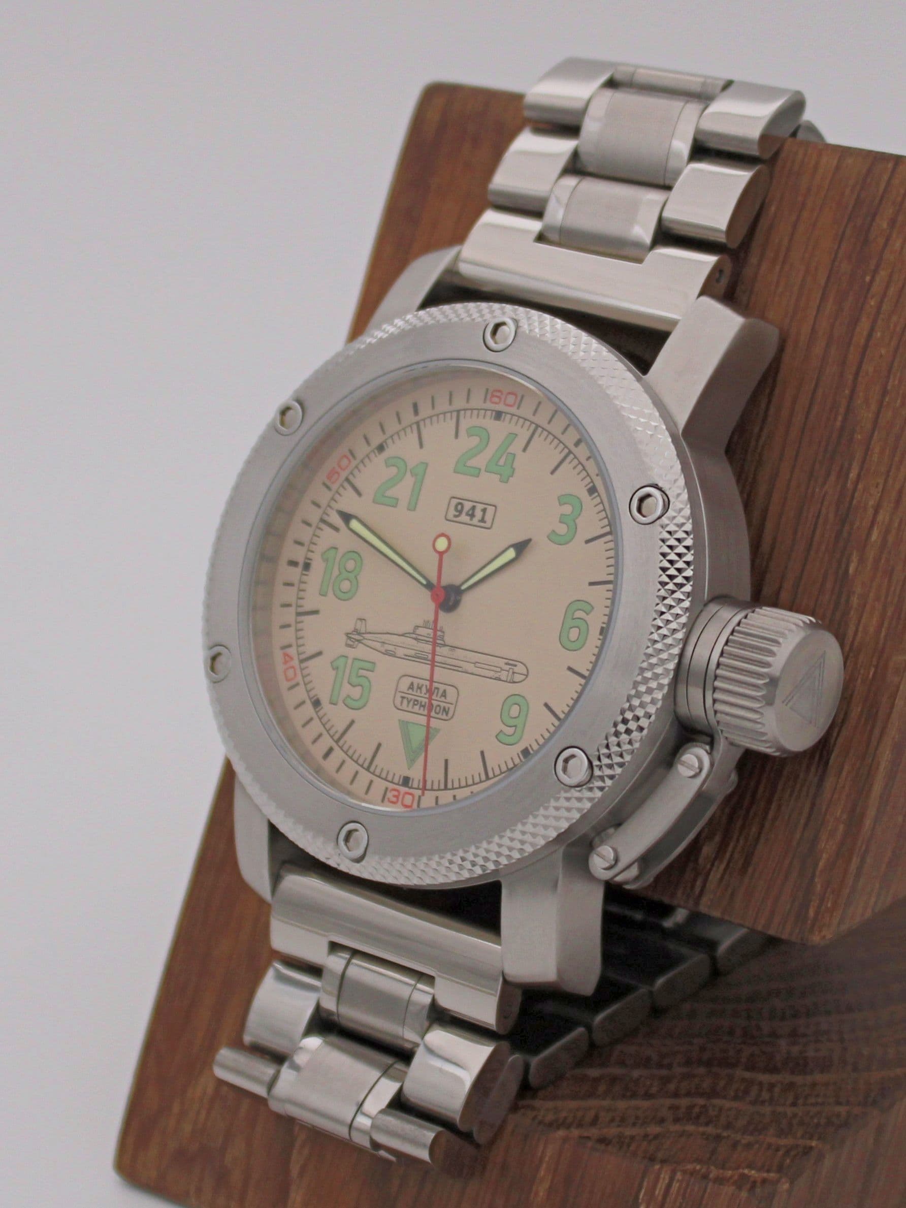 Часы 941 / Акула (Typhoon) механические с автоподзаводом (Восток 2431) 01.052.2