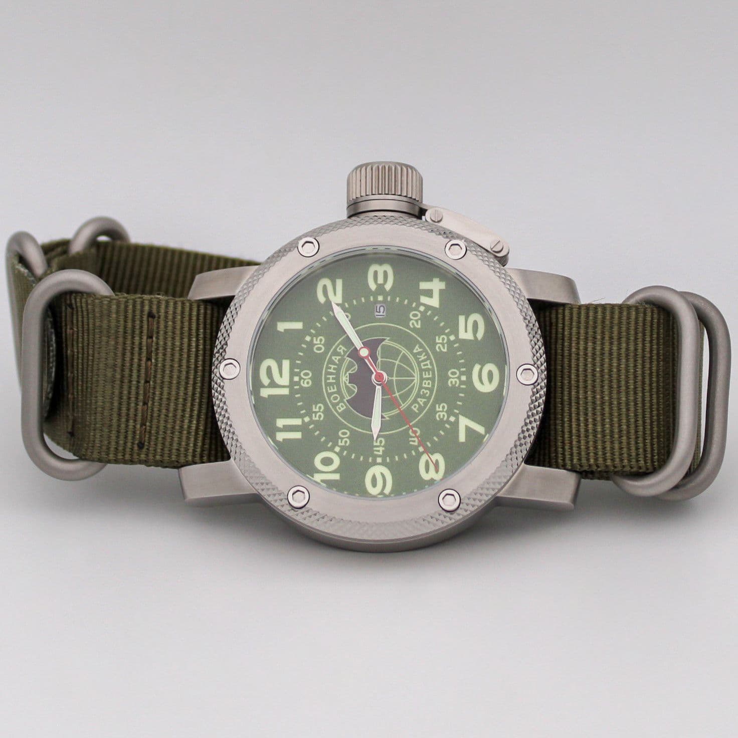 Часы Военная разведка механические с автоподзаводом (Miyota 8215) 05.1267.21