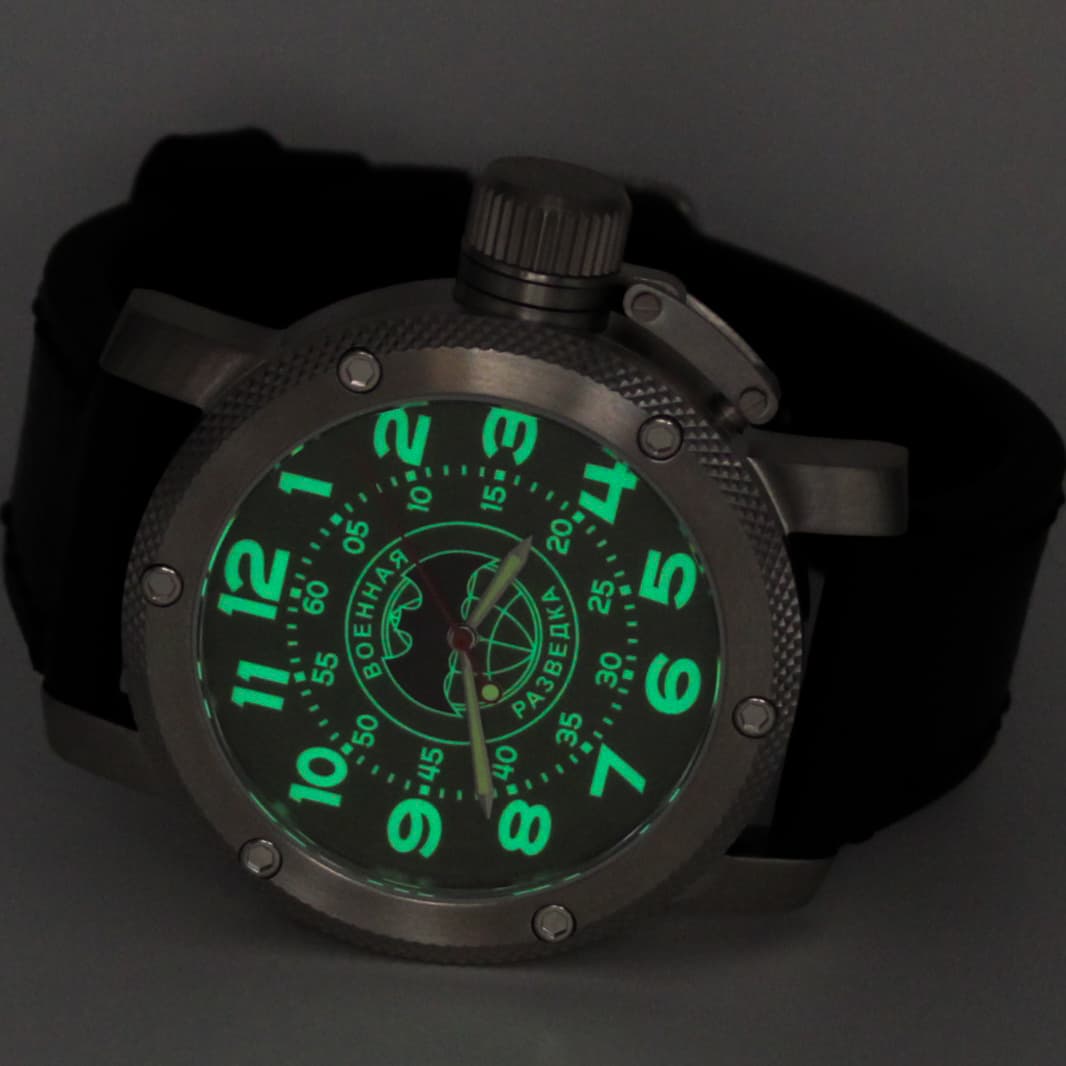 Часы ВОЕННАЯ РАЗВЕДКА, механизм Восток 2415.01