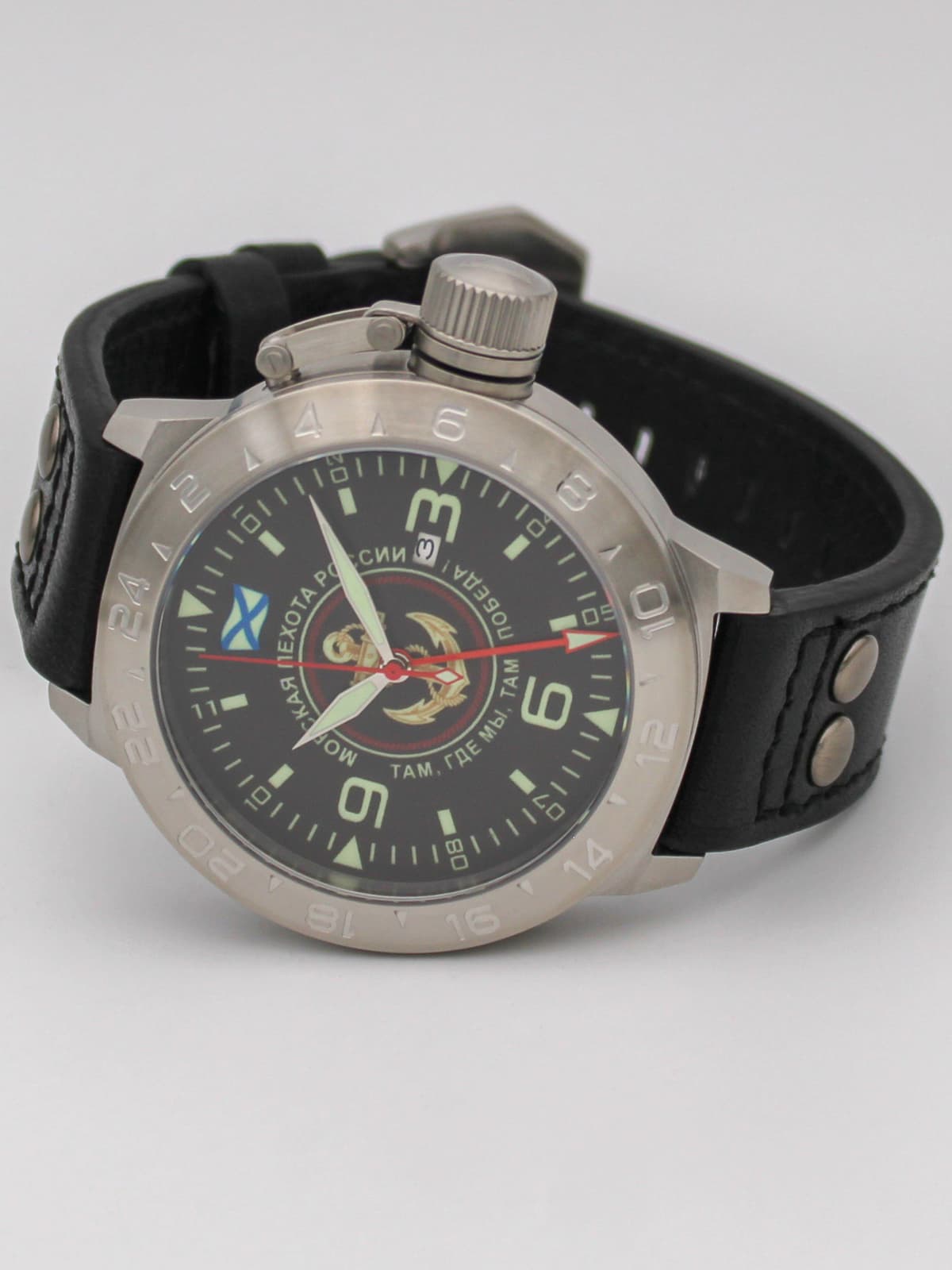 Часы Морская пехота механические с автоподзаводом (Seiko NH34A) 52.167.01