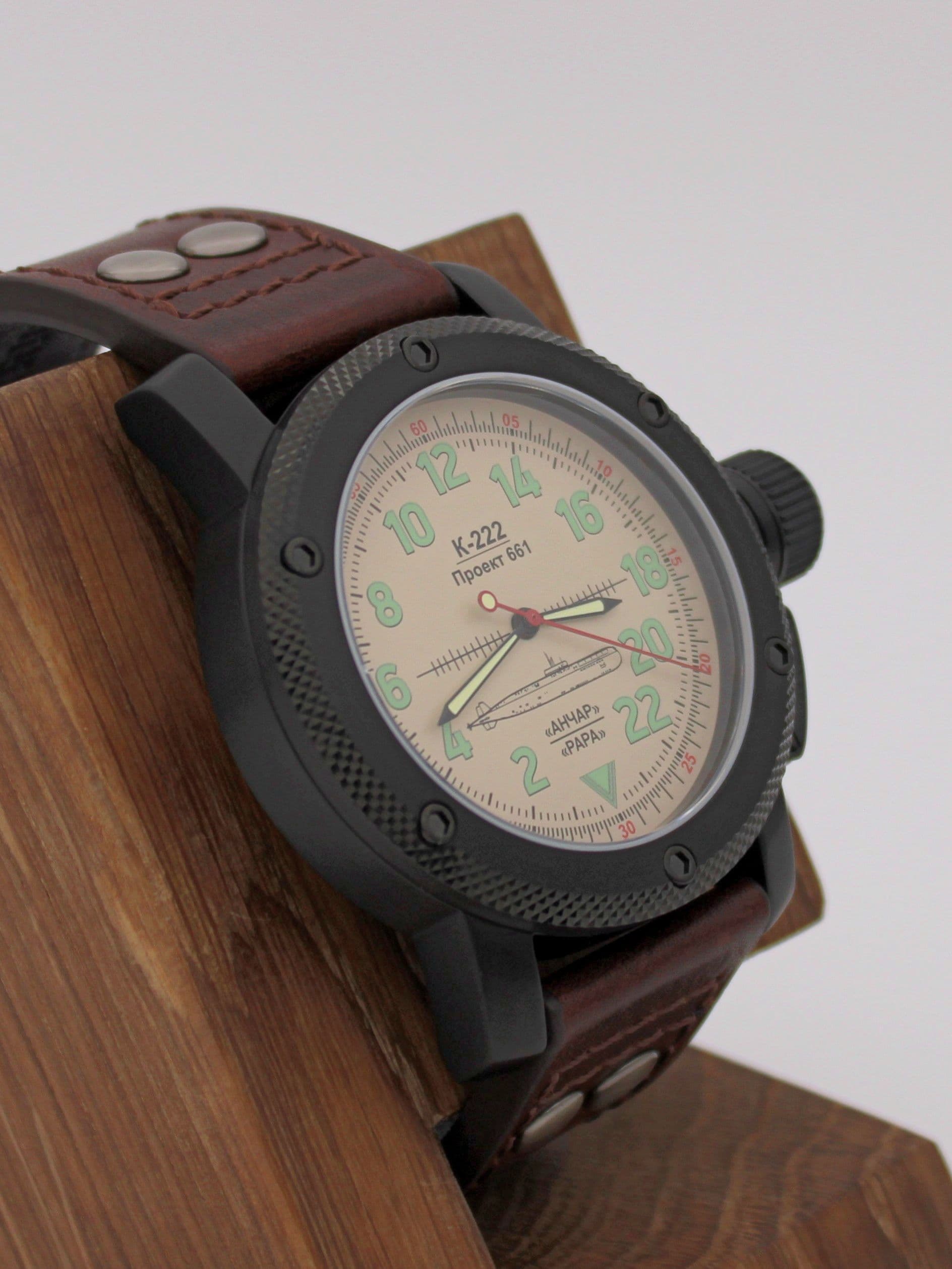 Часы К-222 / Анчар (Papa) механические с автоподзаводом (Восток 2431) 101.032.02