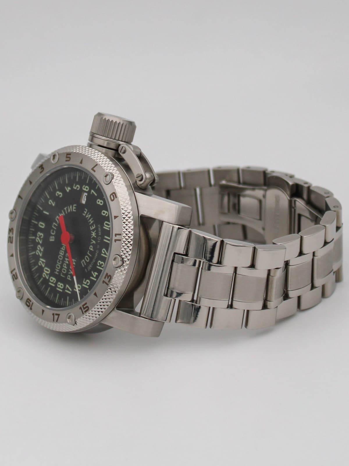 Часы Погружение / Всплытие однострелочные кварцевые (Ronda 515.24H) Q47.182.2