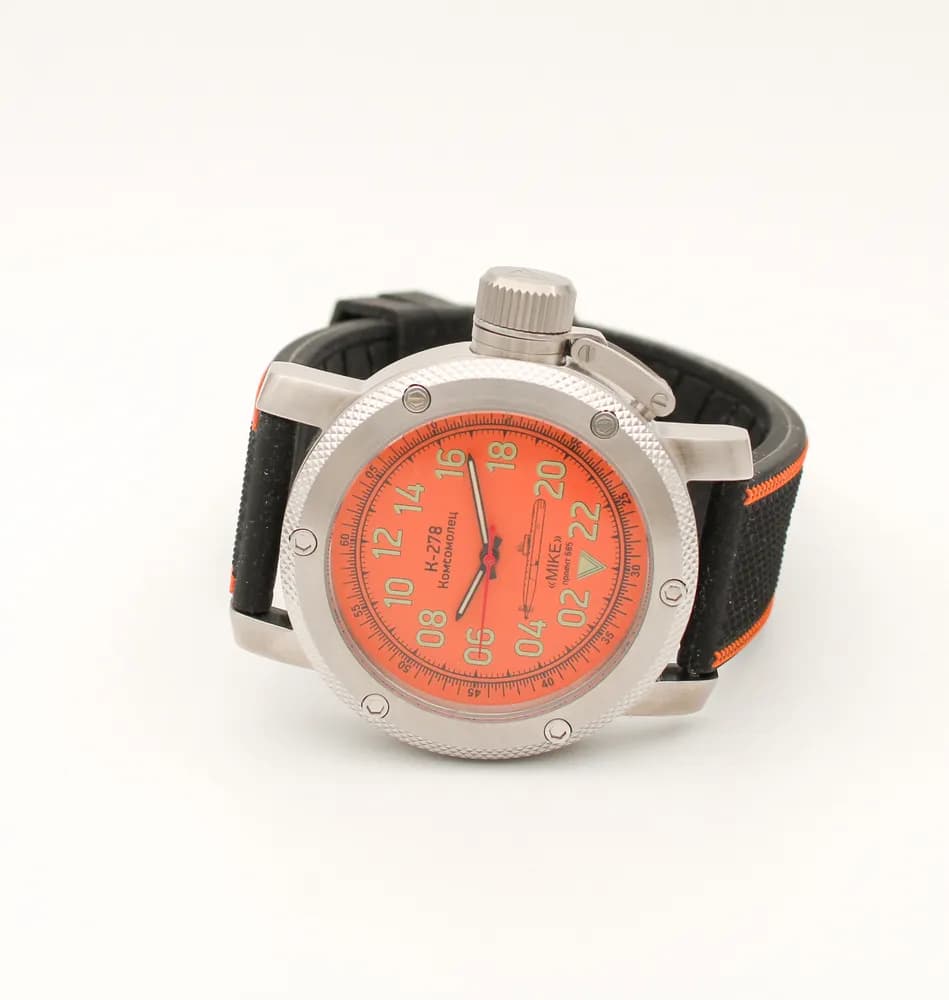Часы К-278 / Комсомолец (Mike) 1043.17 механические с автоподзаводом (сапфировое стекло), механизм Восток 2431