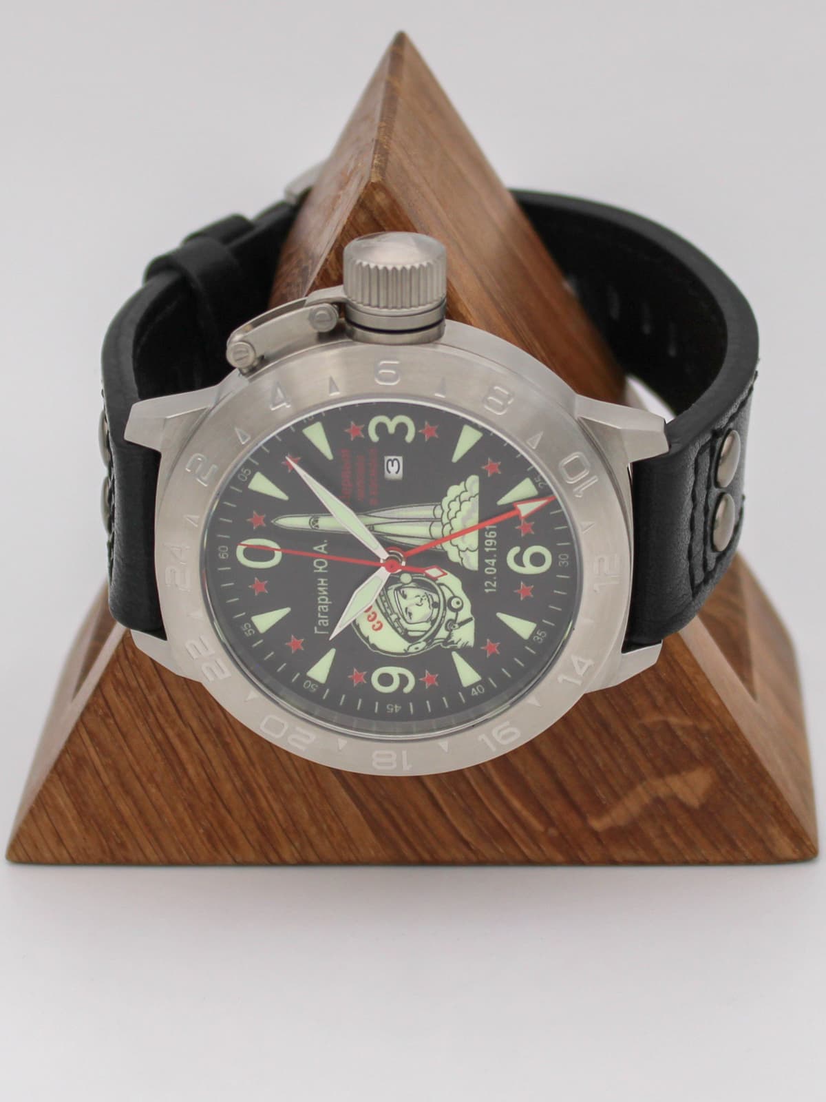 Часы Гагарин механические с автоподзаводом (Seiko NH34A) 52.371.01