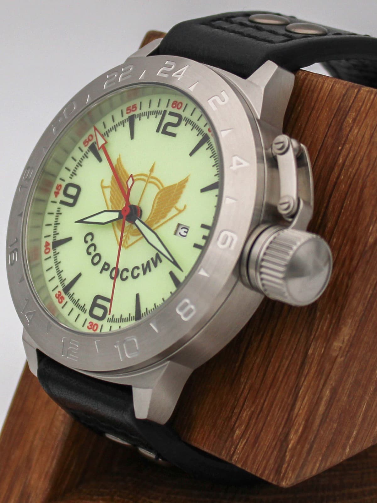 Часы ССО России механические с автоподзаводом (Seiko NH34A) 52.280.01