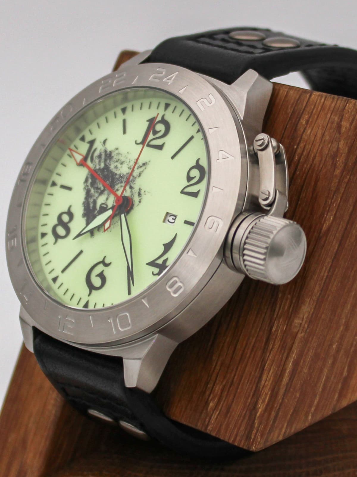 Часы Волк механические с автоподзаводом (Seiko NH34A) 52.305.01