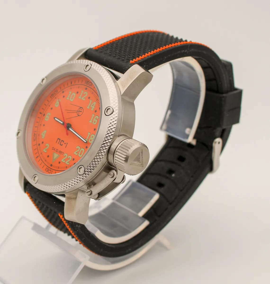 Часы наручные  "Простейший Спутник-1", механические  123.17 ,  механизм Ракета 2623 Н