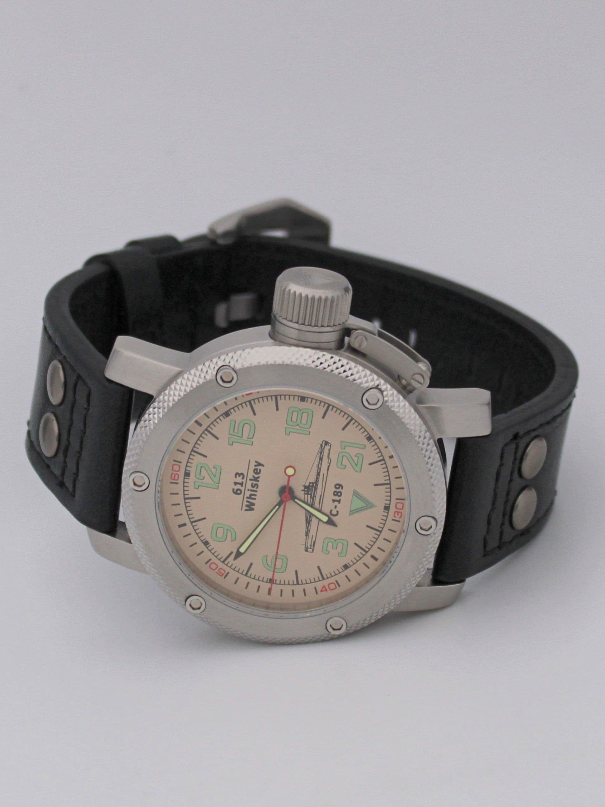 Часы С-189 (Whiskey) механические с автоподзаводом (Восток 2431) 01.102.01