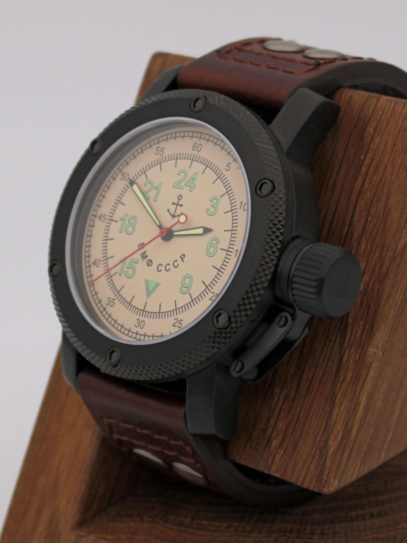 Часы ВМФ СССР механические с автоподзаводом (Восток 2431) 101.012.02