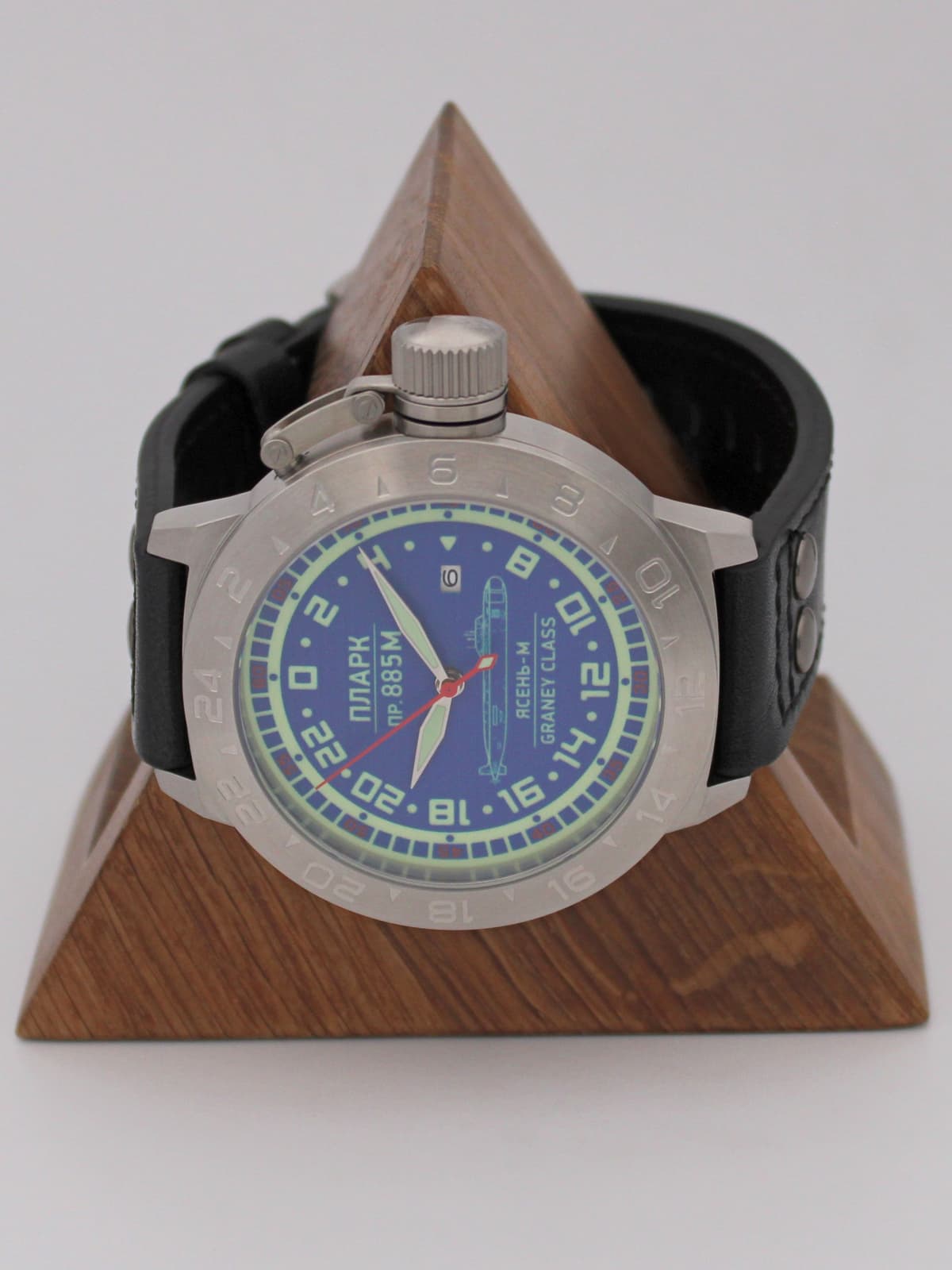 Часы ПЛАРК 885М Ясень-М (Graney class) механические с автоподзаводом (Seiko NH34A) 52.195.01