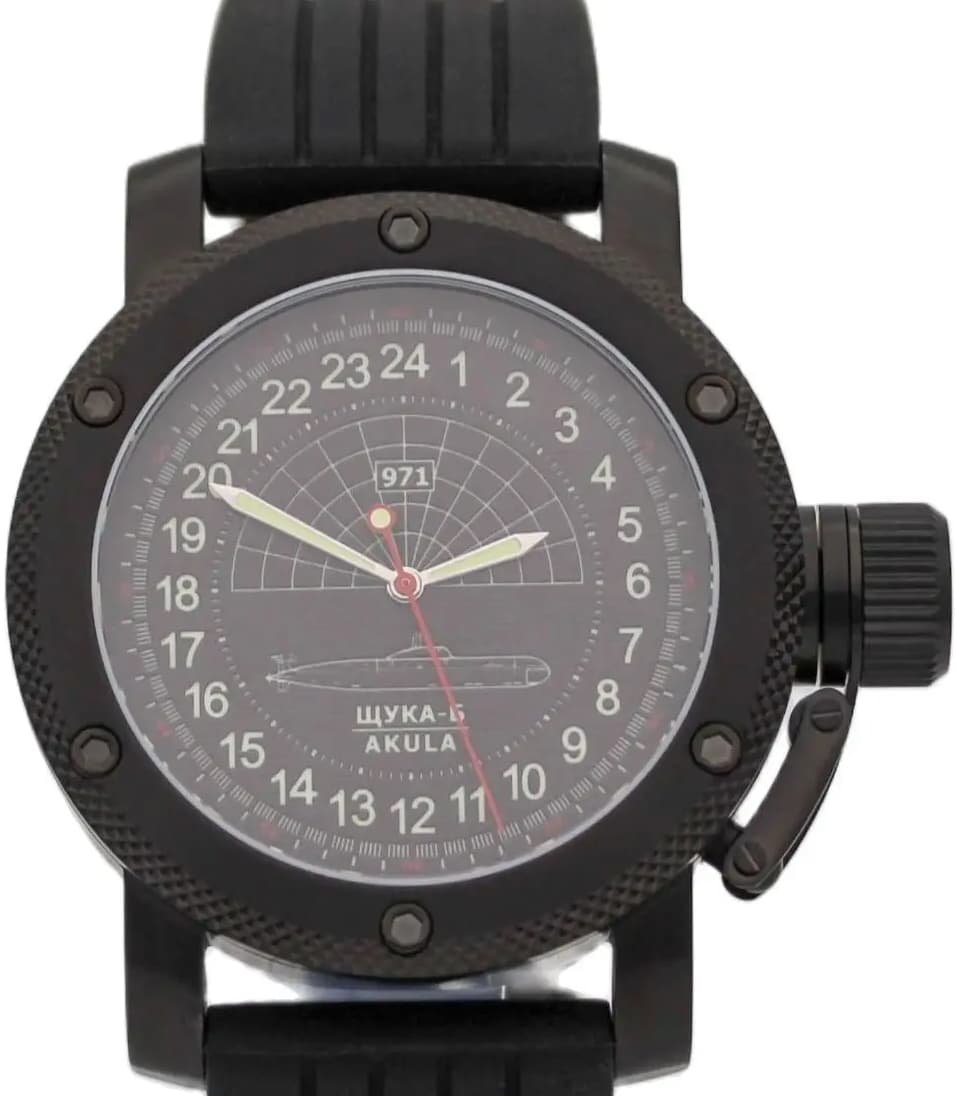 Часы 971 Щука-Б (Акула), механизм Восток 2415.01