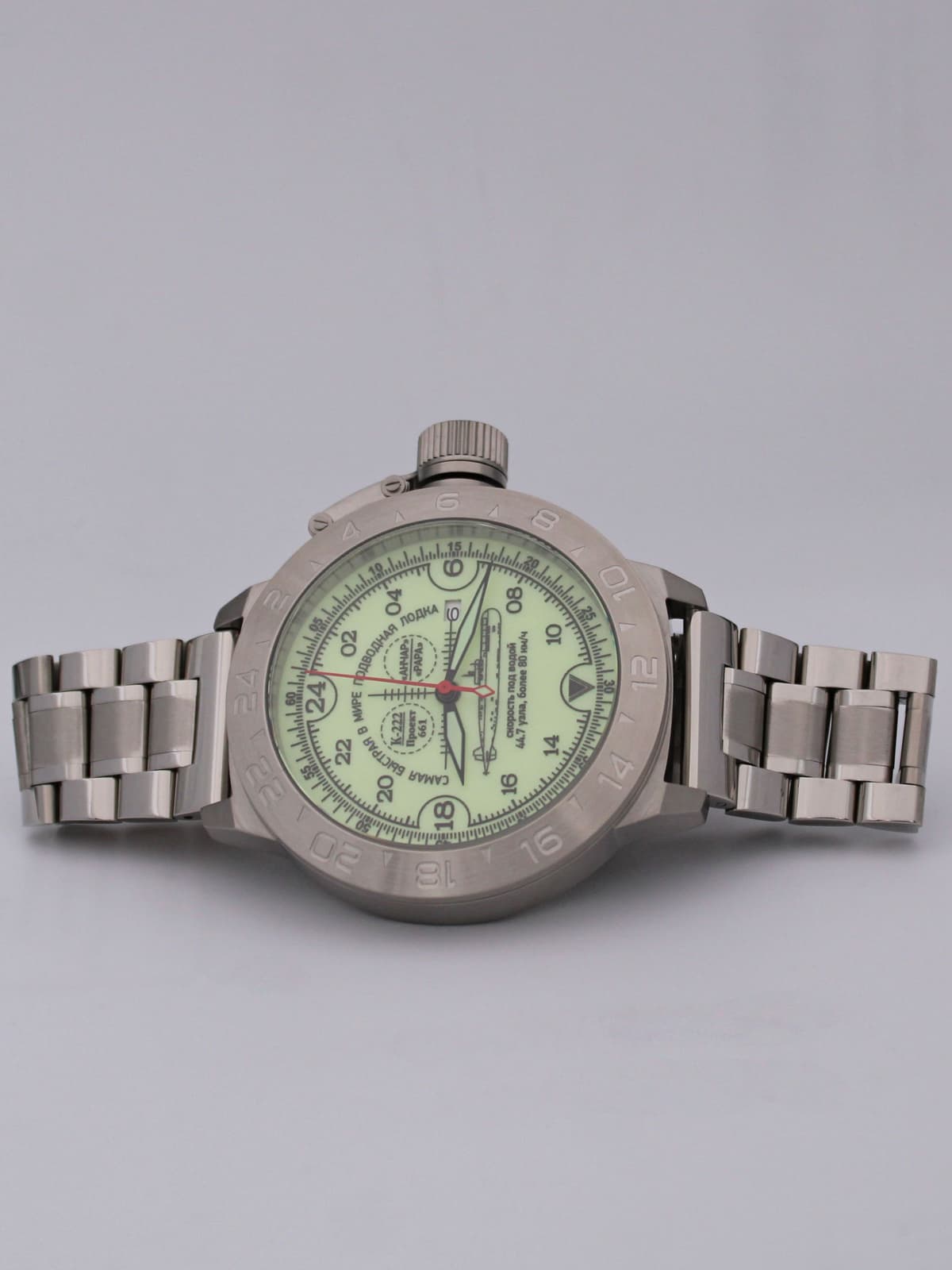 Часы К-222 / Анчар (Papa) механические с автоподзаводом (Seiko NH34A) 52.035.2