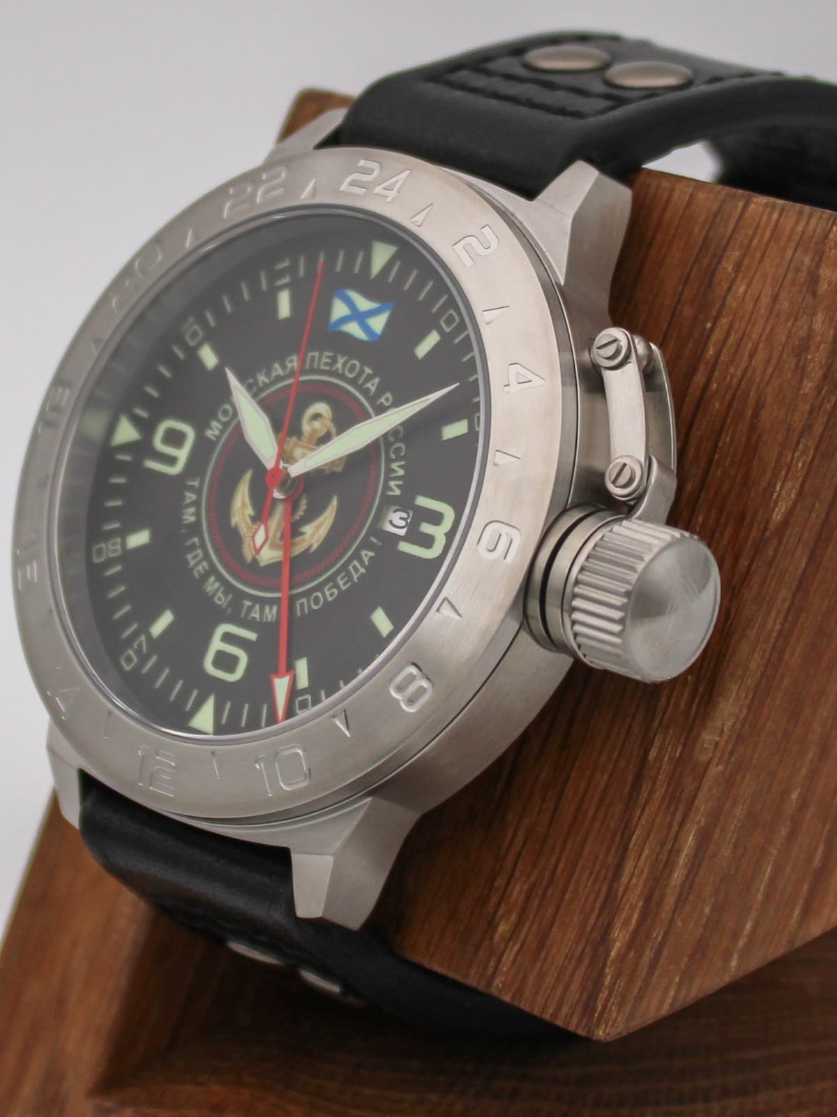 Часы Морская пехота механические с автоподзаводом (Seiko NH34A) 52.167.01