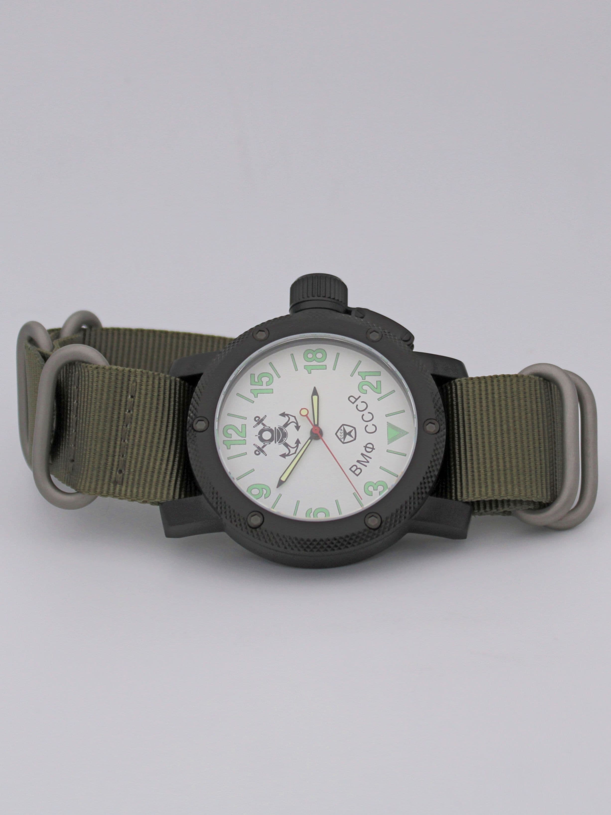 Часы ВМФ СССР механические с автоподзаводом (Восток 2431) 101.021.21