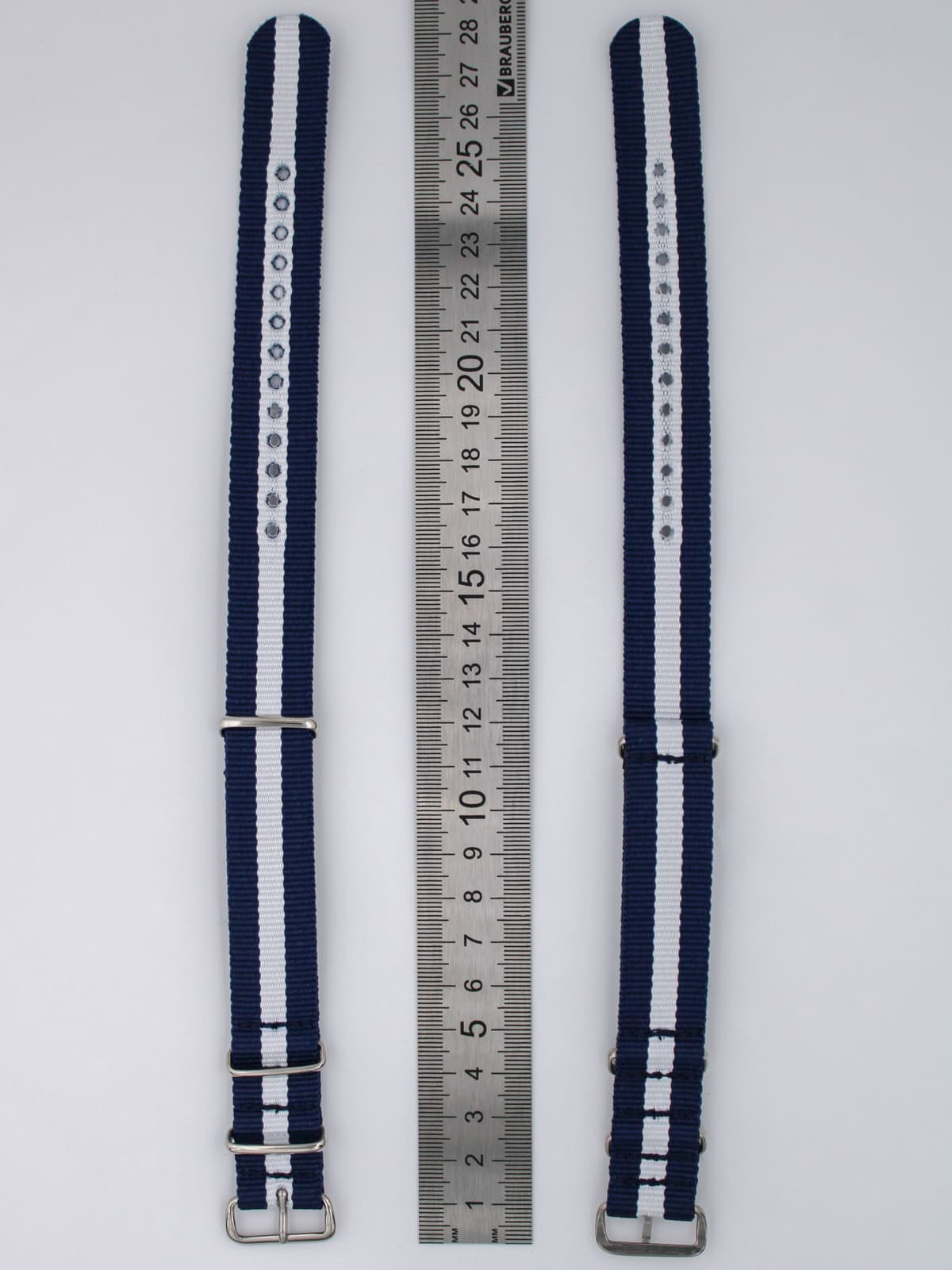 Ремешок для наручных часов нейлоновый 20 мм