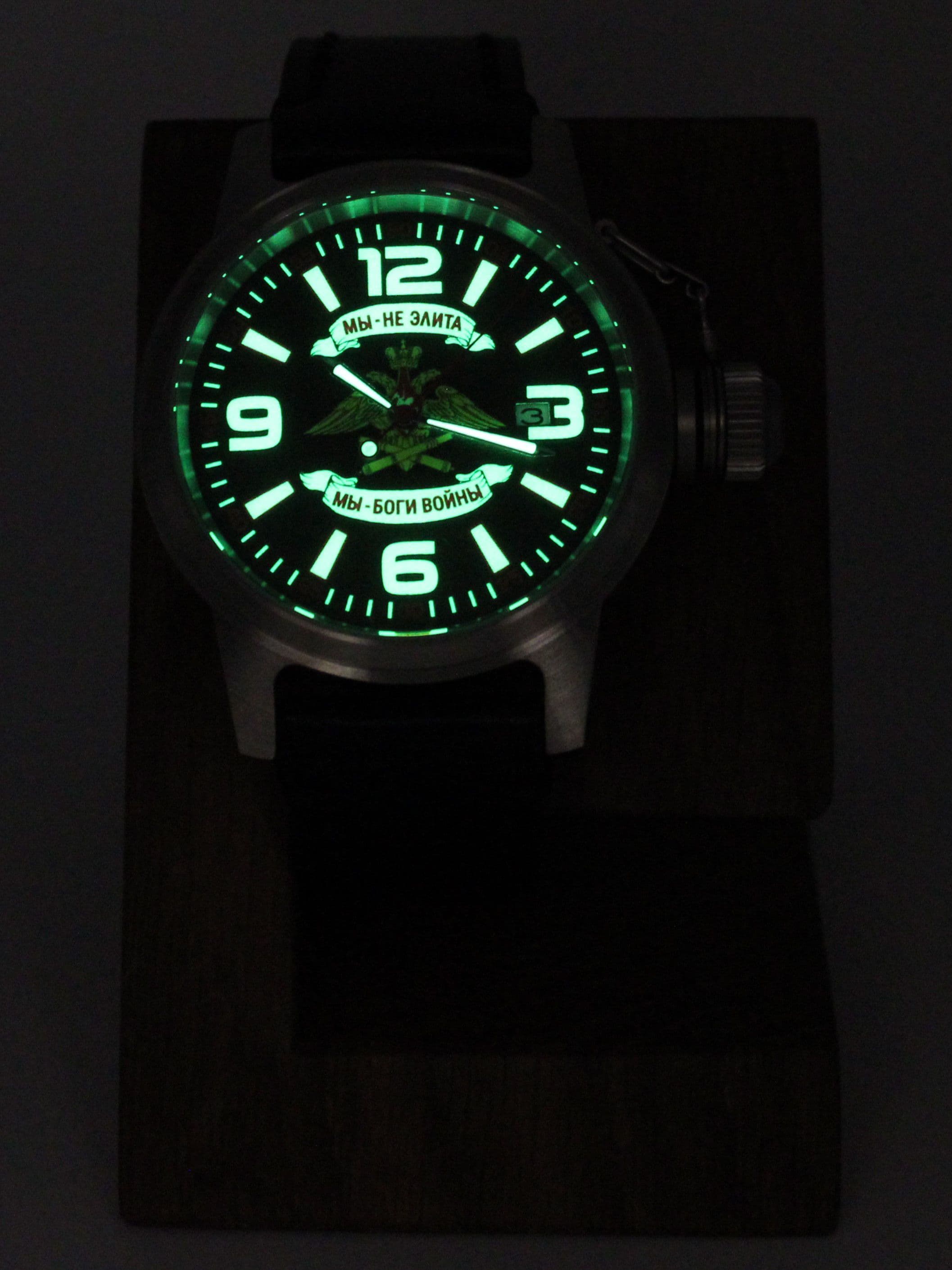 Часы Артиллерия механические с автоподзаводом (Seiko NH35A) 45.201.01