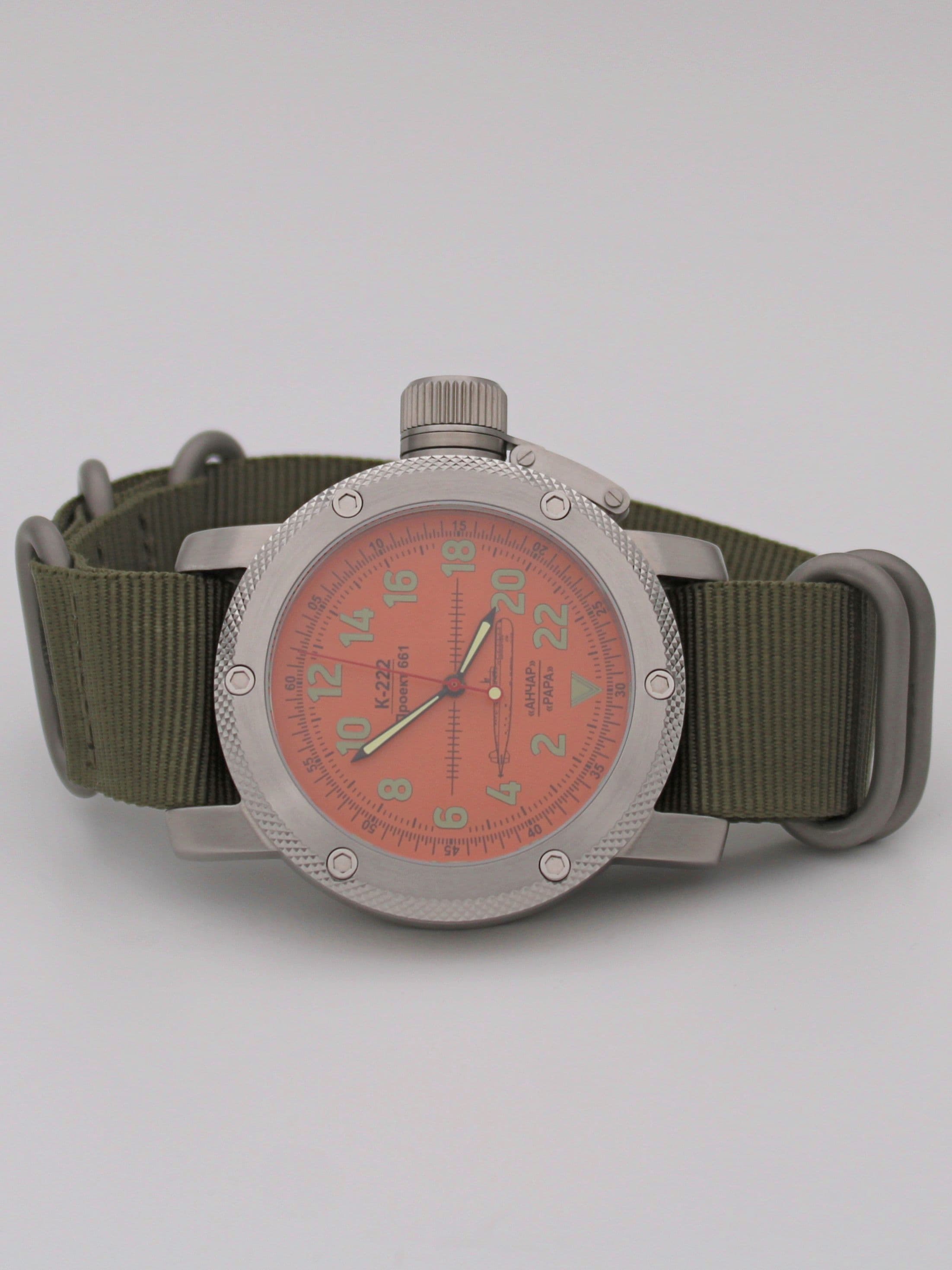 Часы К-222 / Анчар (Papa) механические с автоподзаводом (Восток 2431) 01.033.21